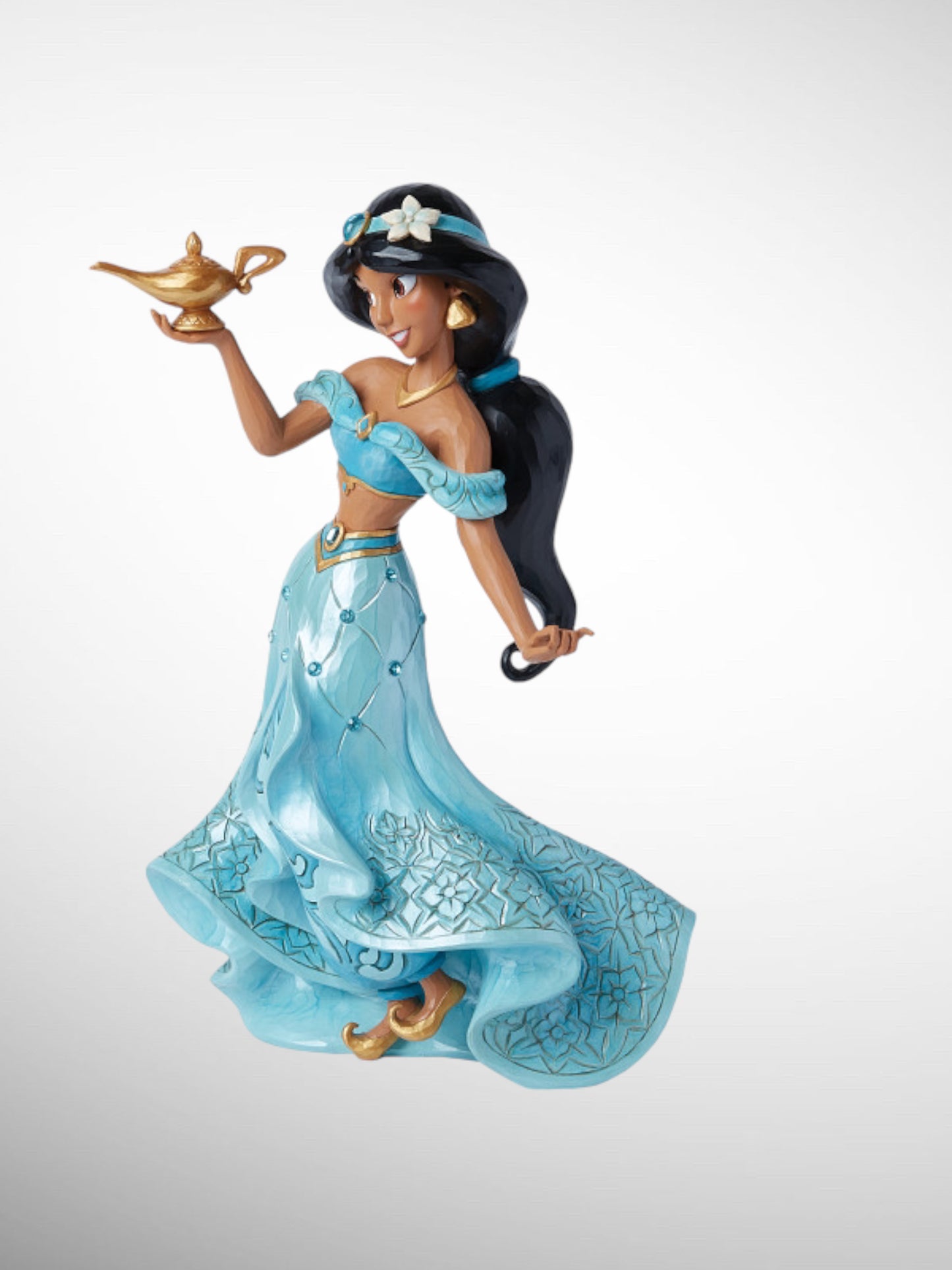 Jim Shore Disney Traditions - Daring and Determined Princess Jasmine Deluxe Figurine