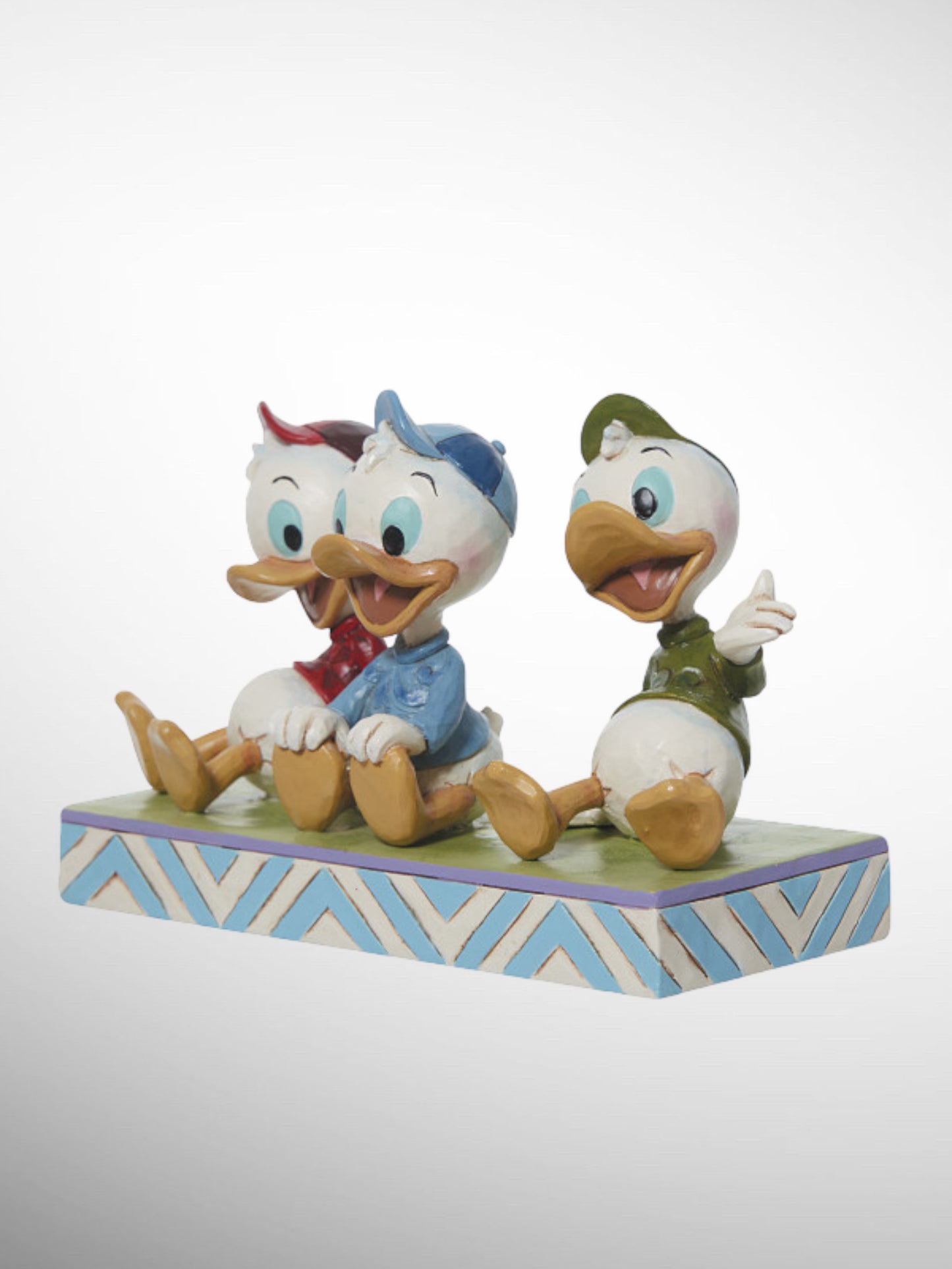 Jim Shore Disney Traditions - Terrific Trio Huey Dewey Louie Sitting Figurine