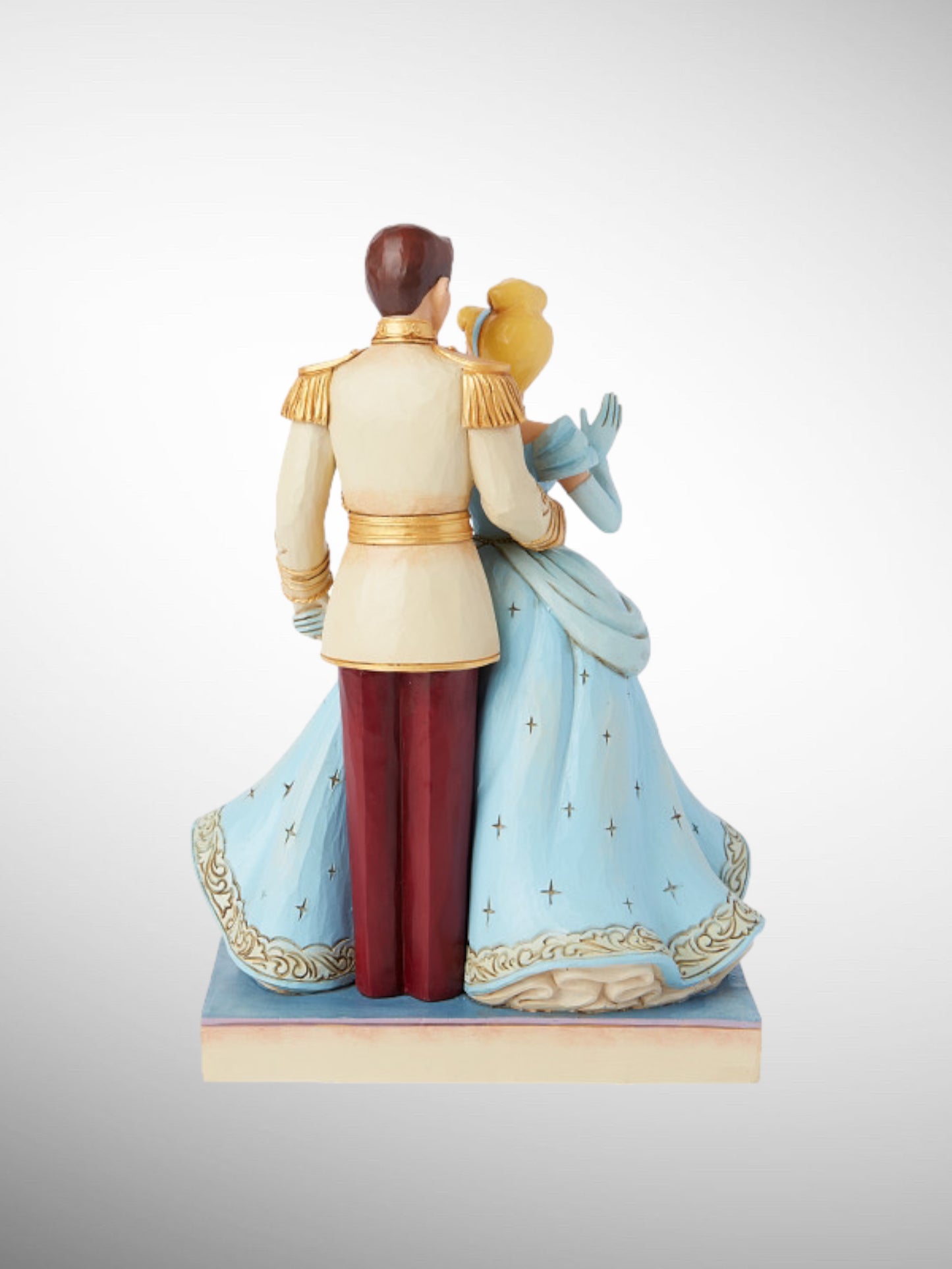 Jim Shore Disney Traditions - A Fairytale Love Cinderella and Prince Charming Figurine