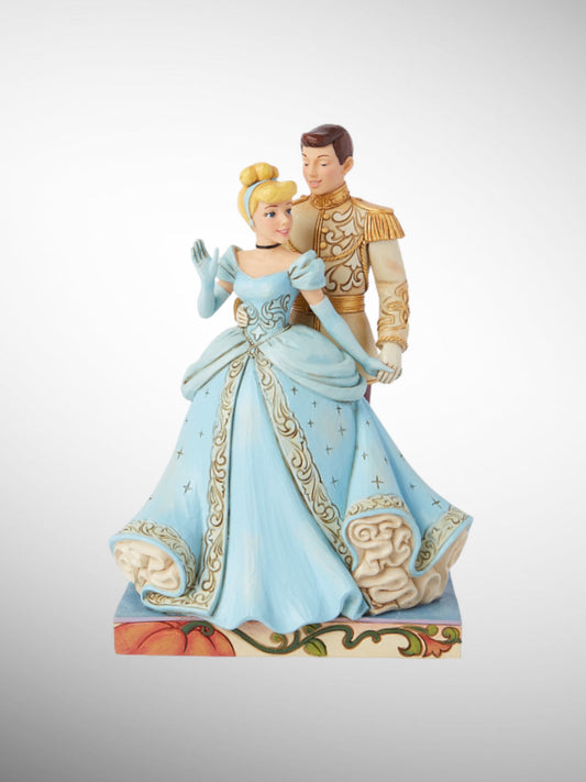 Jim Shore Disney Traditions - A Fairytale Love Cinderella and Prince Charming Figurine - PREORDER