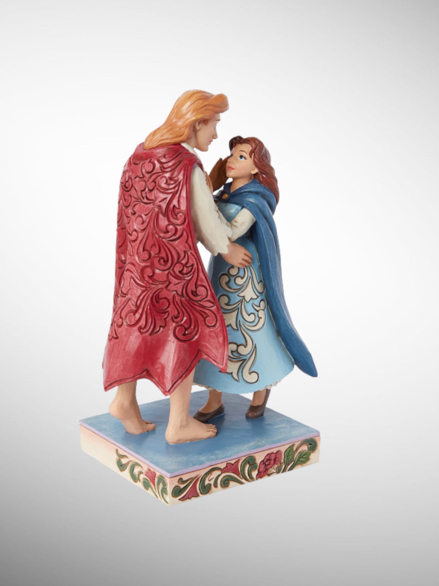 Jim Shore Disney Traditions - The Beauty of Love Belle and Prince Adam Figurine - PREORDER