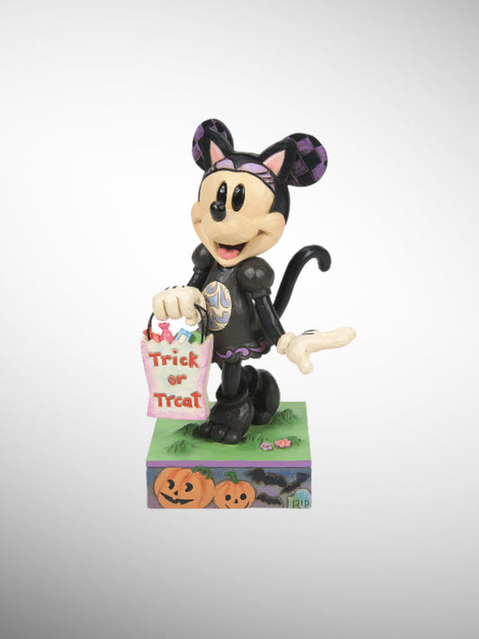 Jim Shore Disney Traditions - Cat n' Mouse Minnie Figurine
