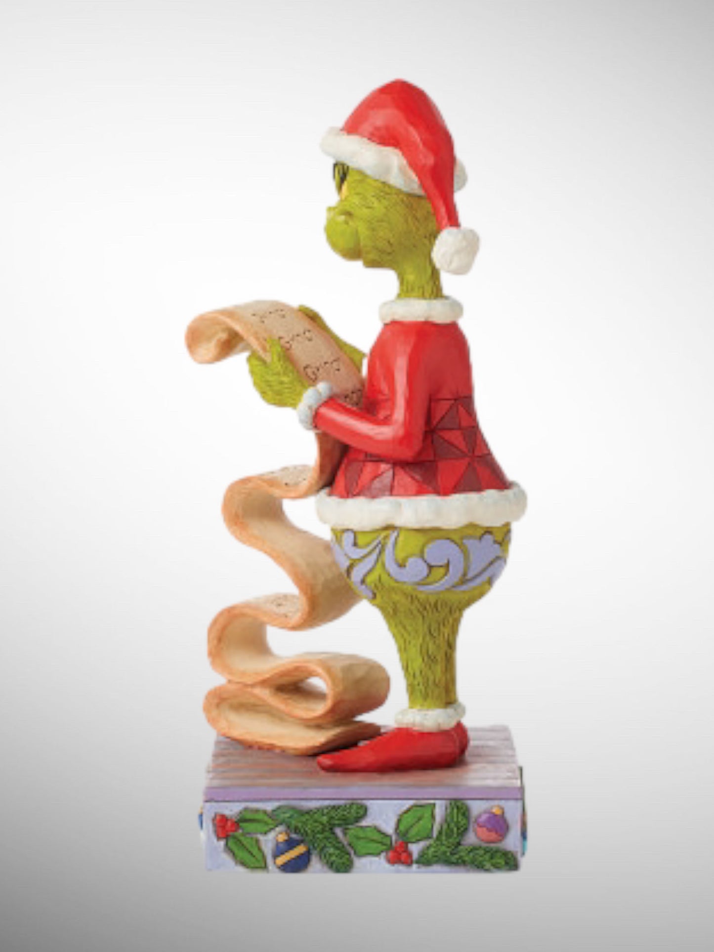 Jim Shore Dr. Seuss The Grinch - Naughty/Nice List Figurine