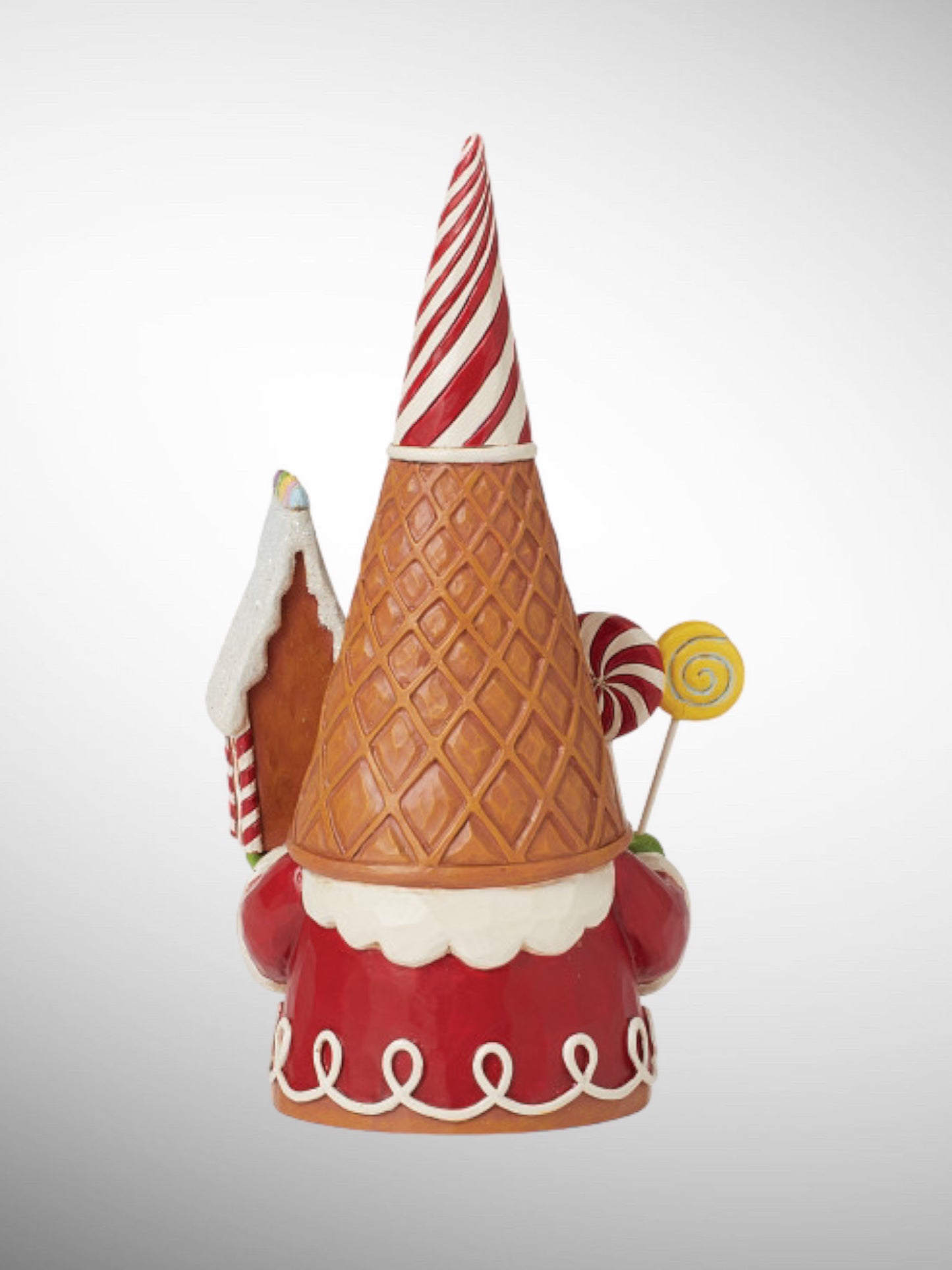 Jim Shore Gingerbread Christmas - Ginger-Gnome Treats Figurine - PREORDER