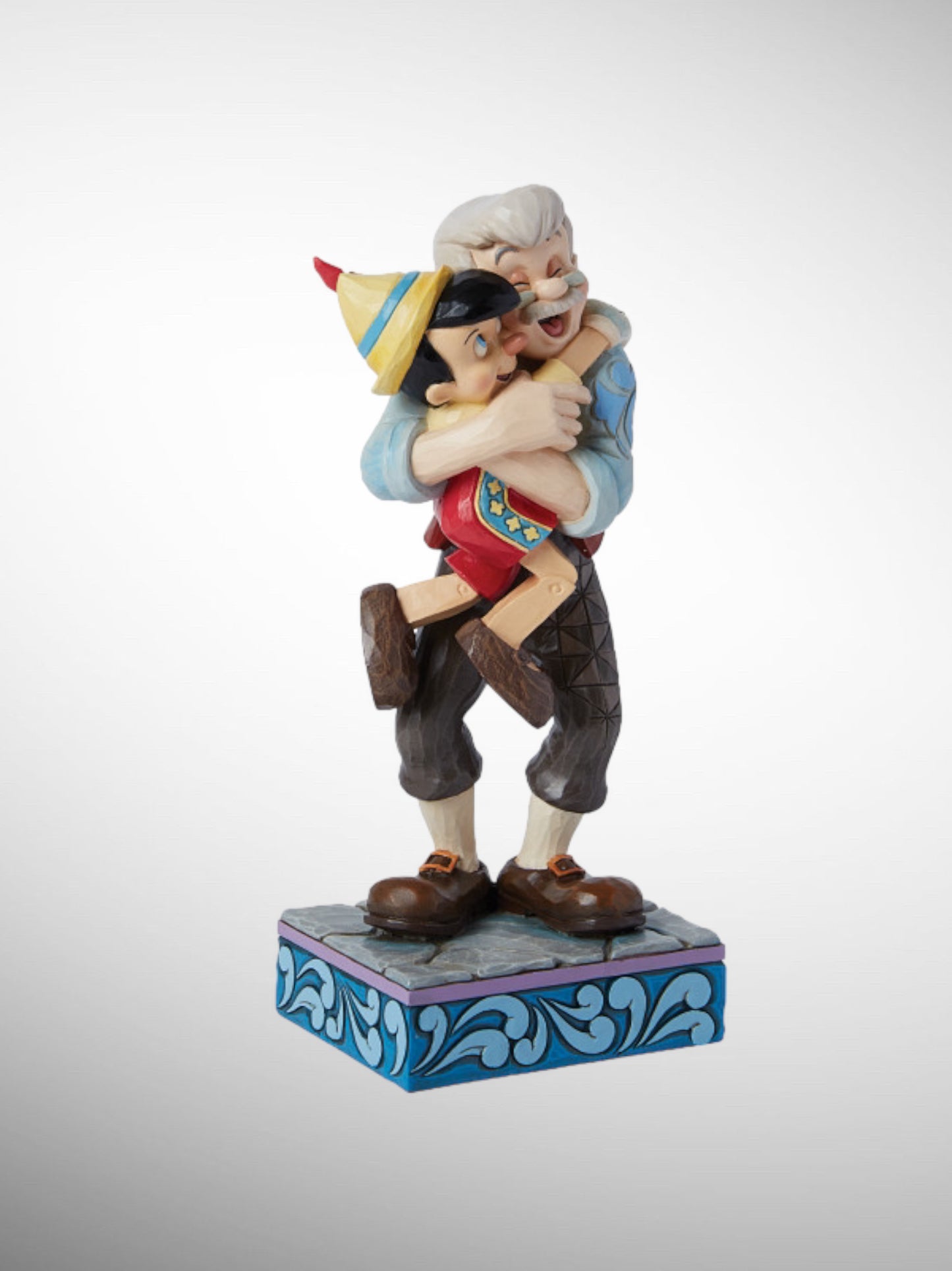 Jim Shore Disney Traditions - A Father's Love Gepetto and Pinocchio Figurine