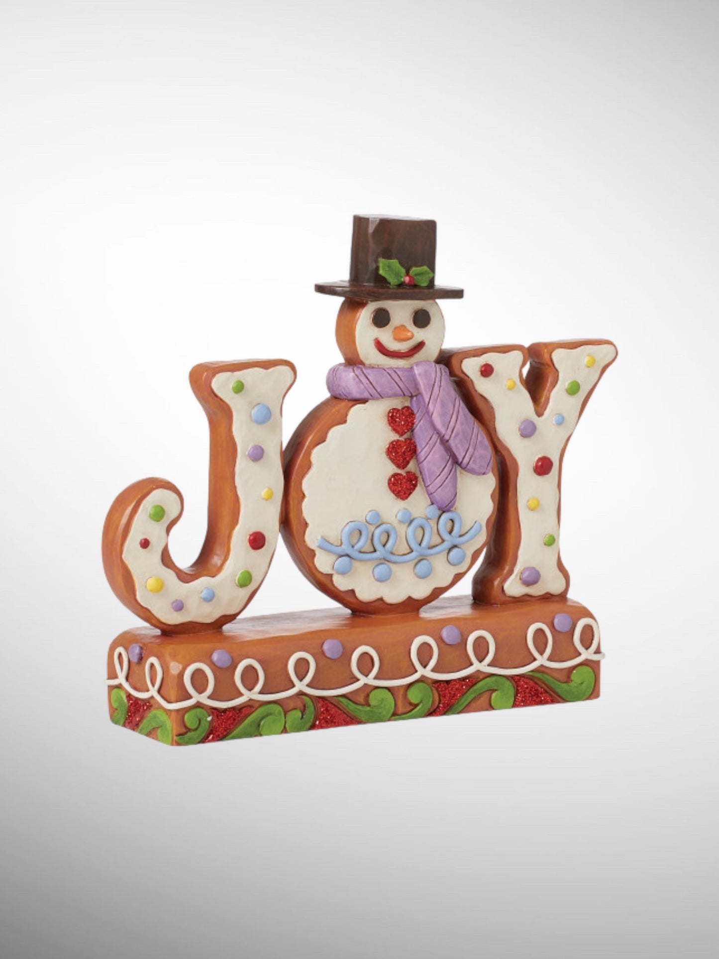 Jim Shore Gingerbread Christmas - Baked With Joy Figurine - PREORDER