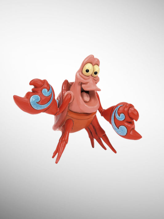 Jim Shore Disney Traditions - Mini Sebastian the Crab Sidekick Little Mermaid Figurine - PREORDER