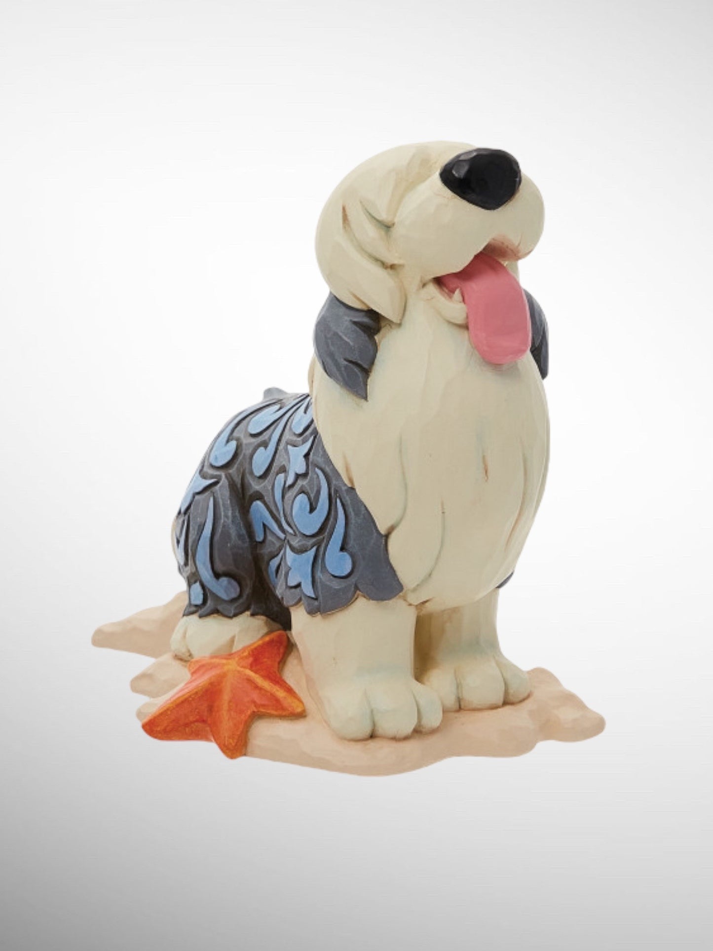 Jim Shore Disney Traditions - Loyal Lad Max Mini Dog Little Mermaid Figurine