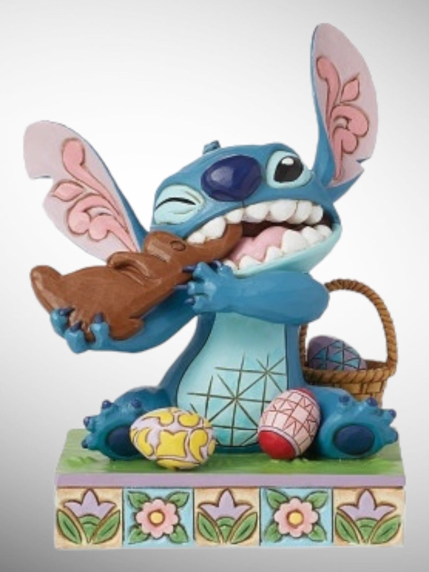 Jim Shore Disney Traditions - Sugar Rush Stitch Easter Figurine