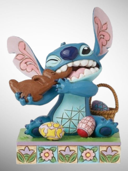 Jim Shore Disney Traditions - Sugar Rush Stitch Easter Figurine - PREORDER