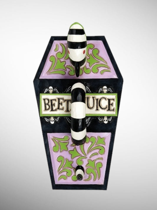 Jim Shore Beetlejuice - Beetlejuice Trinket Box Coffin Figurine - PREORDER