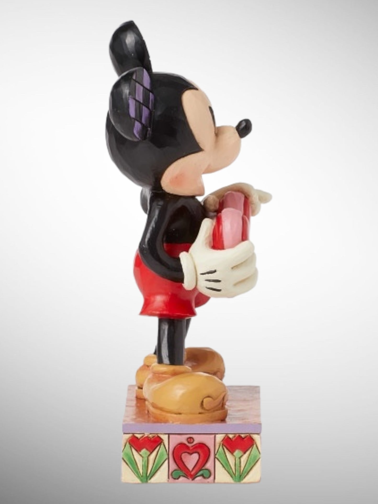 Jim Shore Disney Traditions - A Love Note Mickey Personalizable Figurine - PREORDER