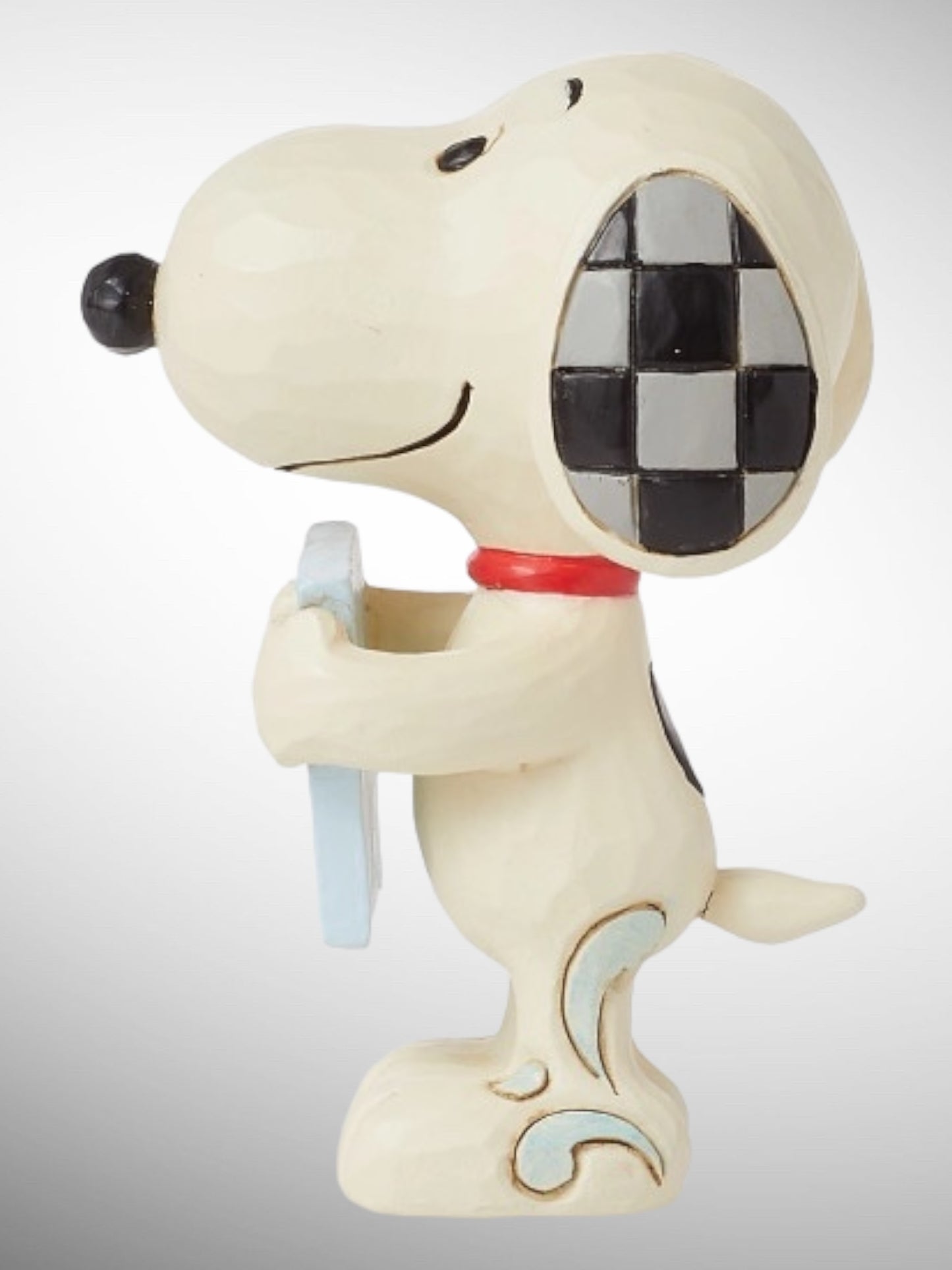 Jim Shore Peanuts - Snoopy with Love Sign Mini Figurine - PREORDER