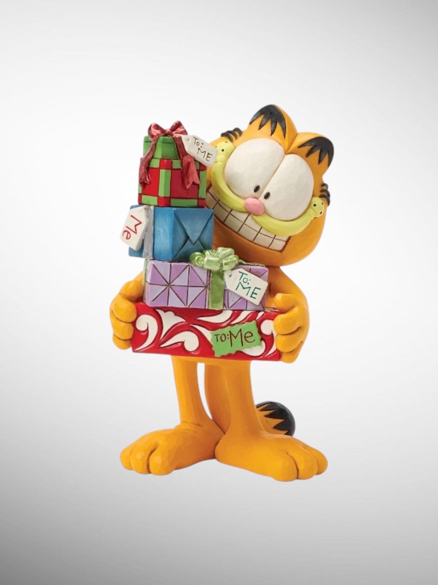 Jim Shore Garfield - All For Me Christmas Presents Figurine - PREORDER