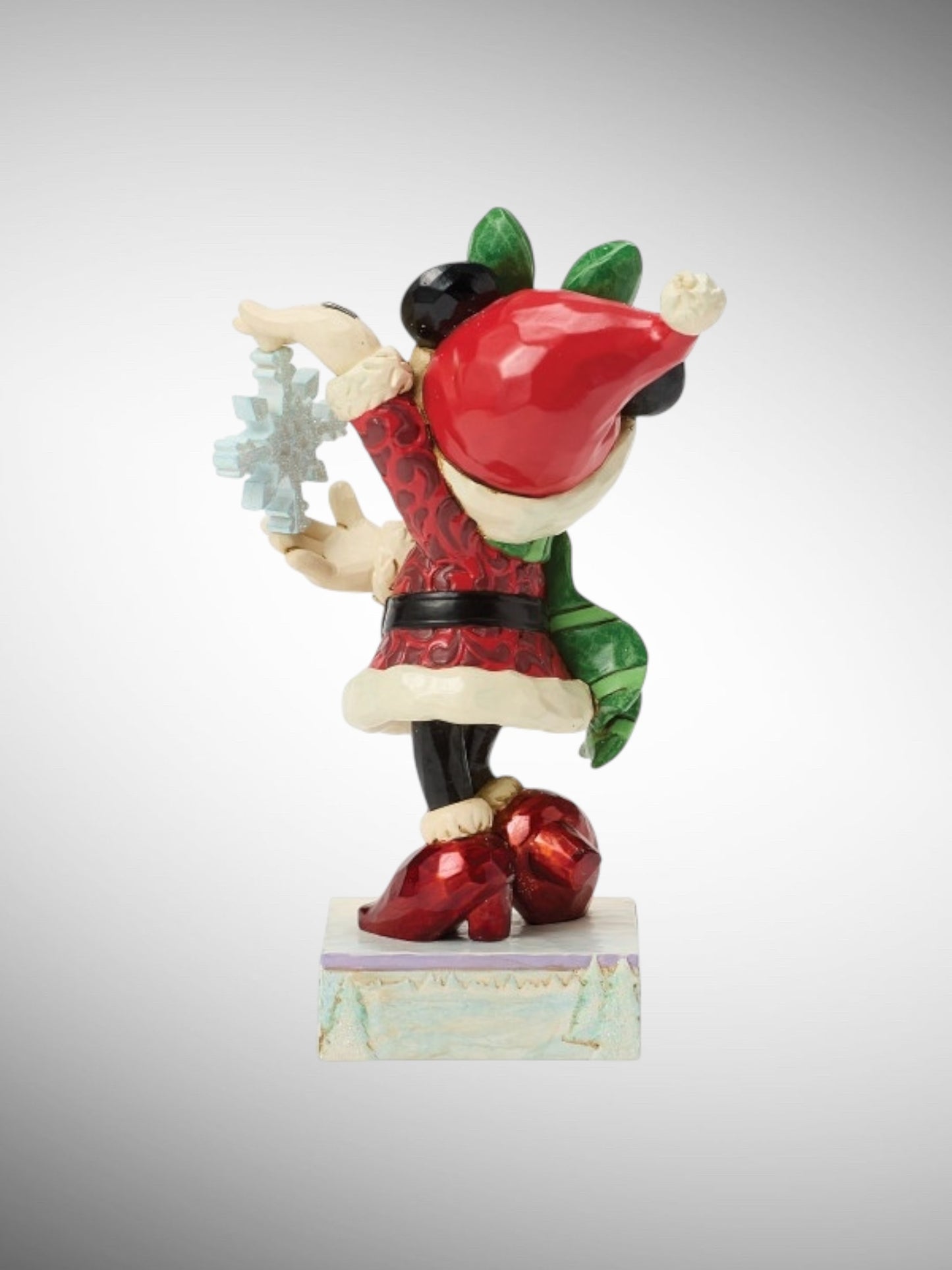Jim Shore Disney Traditions -  Snow Unique Christmas Minnie Snowflake Figurine - PREORDER