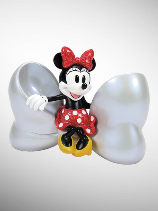 Disney Showcase Collection - Disney 100 Years of Wonder Minnie Mouse Bow D100 Figurine