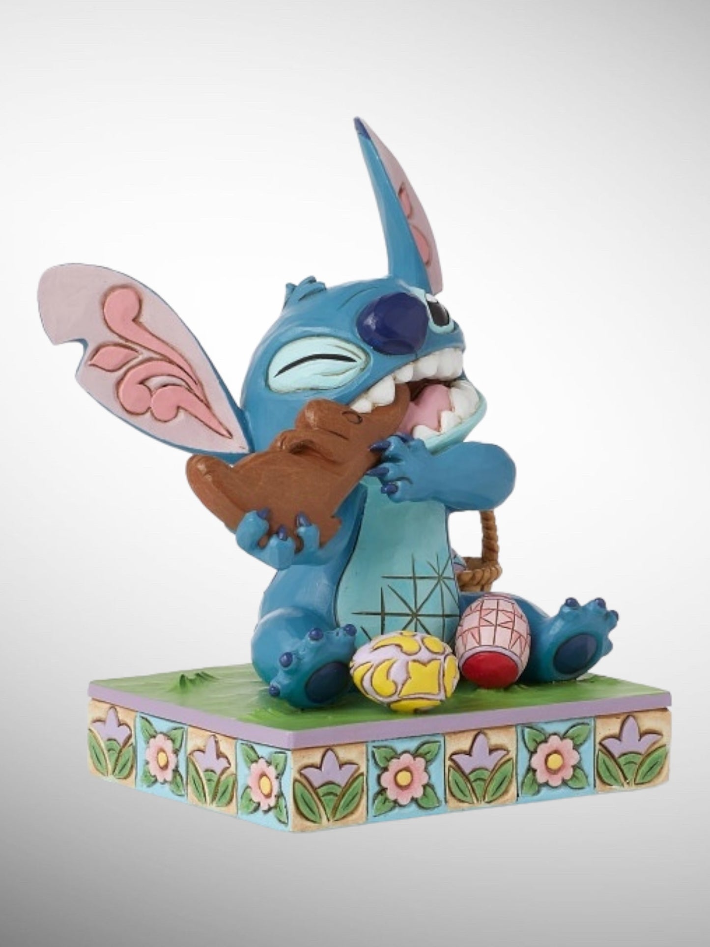 Jim Shore Disney Traditions - Sugar Rush Stitch Easter Figurine - PREORDER