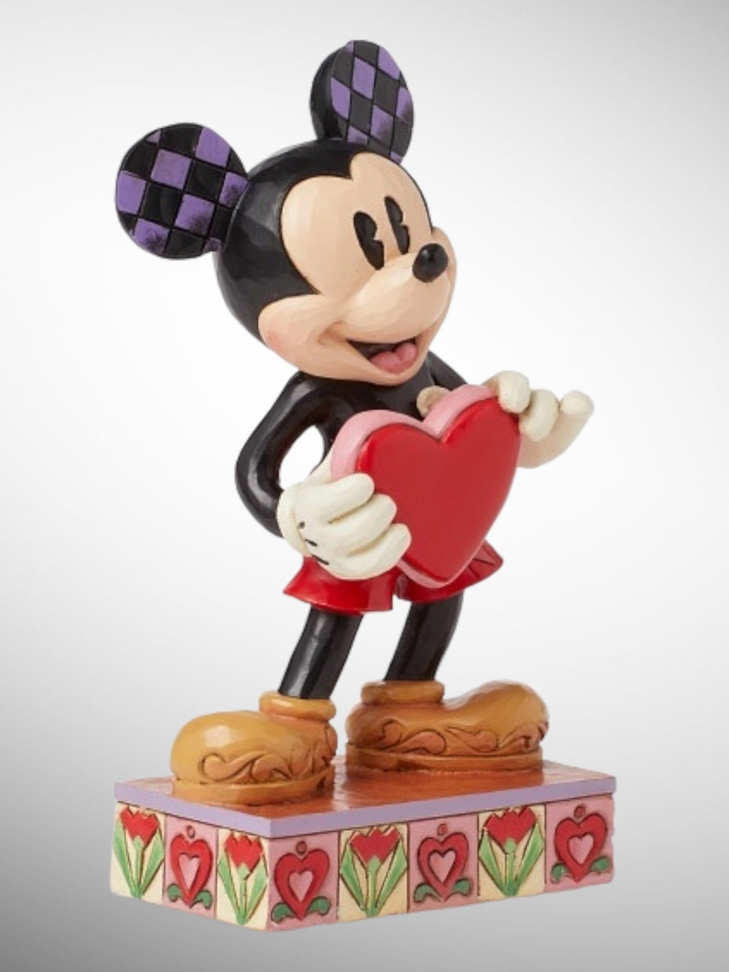 Jim Shore Disney Traditions - A Love Note Mickey Personalizable Figurine - PREORDER