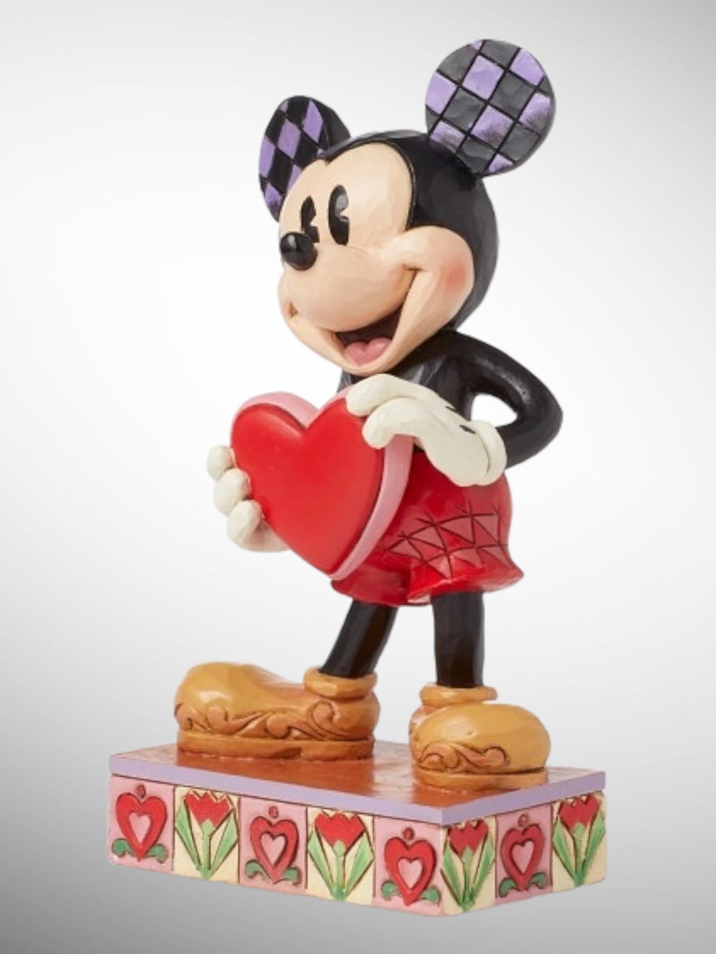 Jim Shore Disney Traditions - A Love Note Mickey Personalizable Figurine - PREORDER