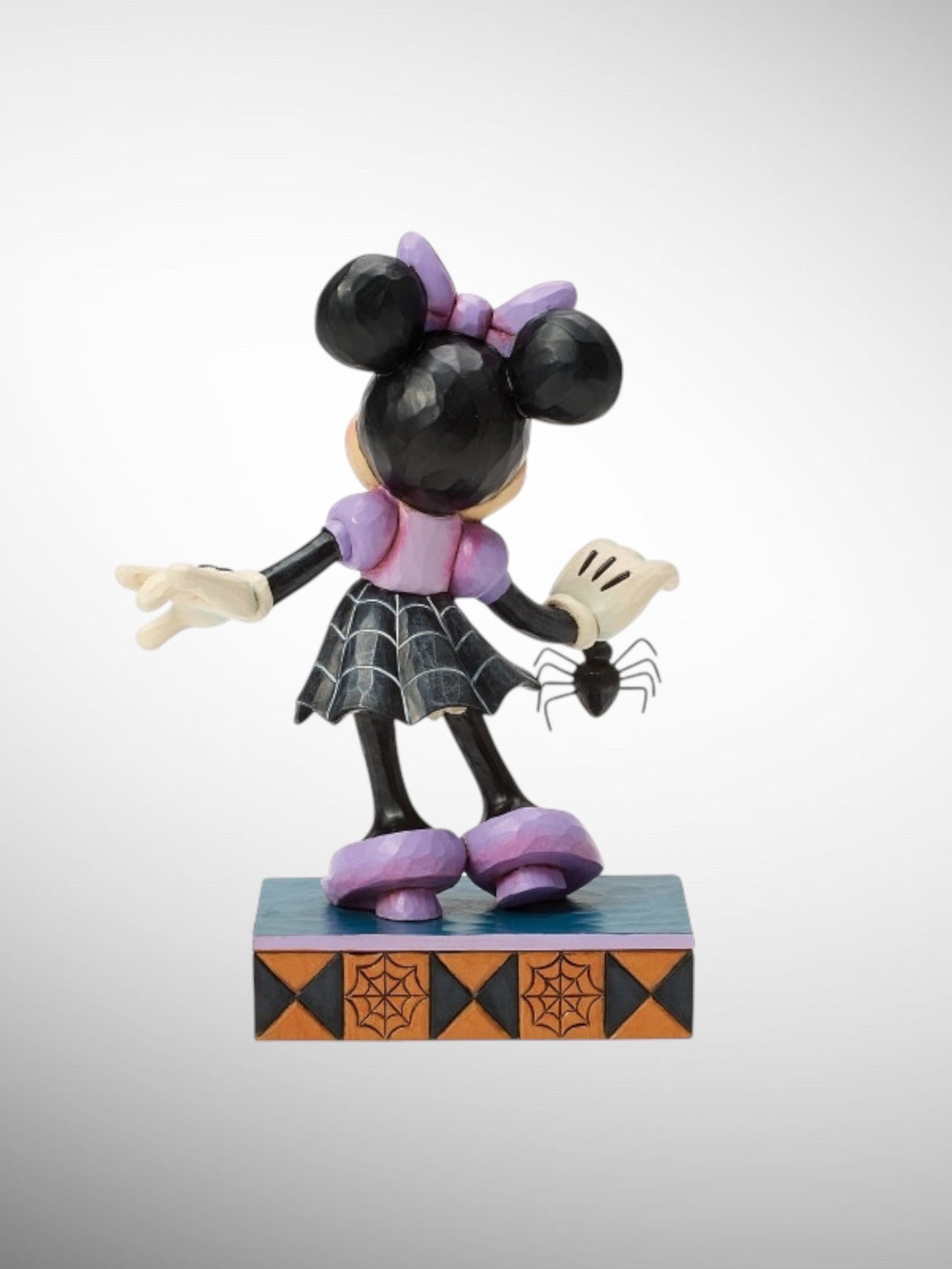 Jim Shore Disney Traditions - Web-tastic Halloween Minnie Mouse Figurine - PREORDER