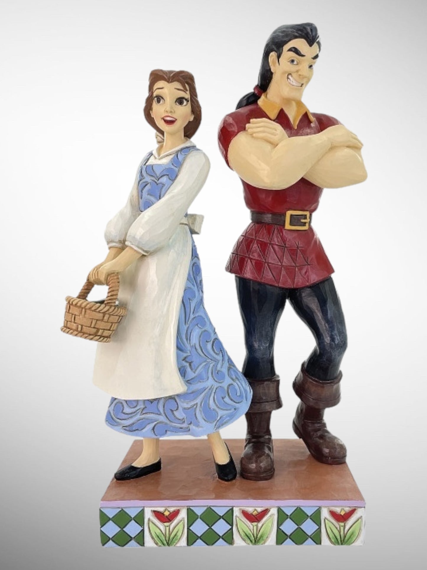 Jim Shore Disney Traditions - Brilliant and Boorish Belle Gaston Figurine - PREORDER