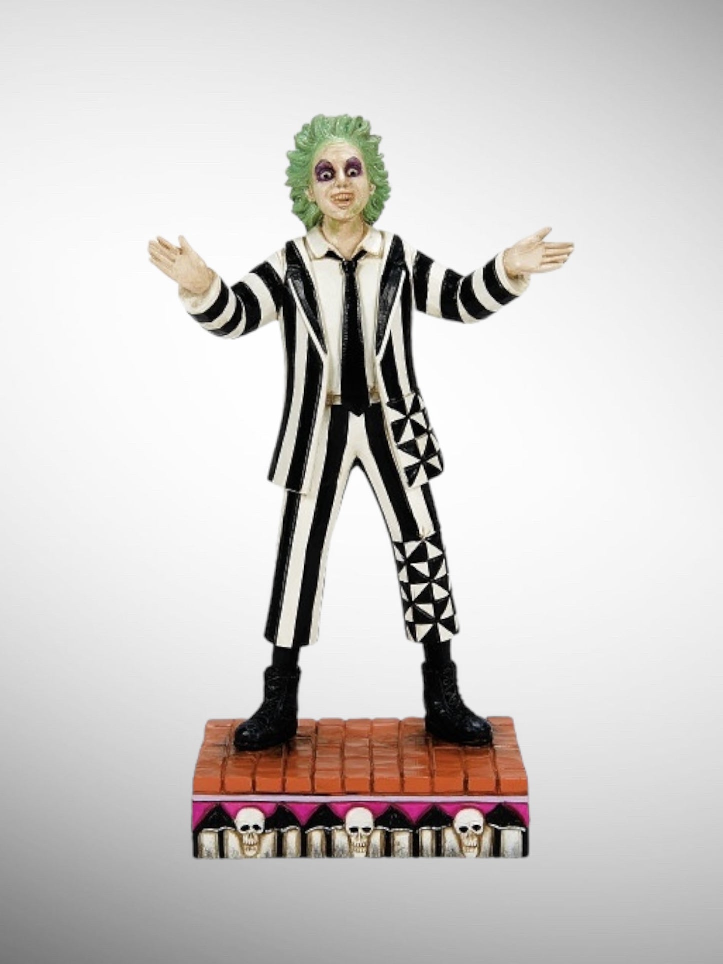 Jim Shore Beetlejuice - Classic Beetlejuice Figurine - PREORDER