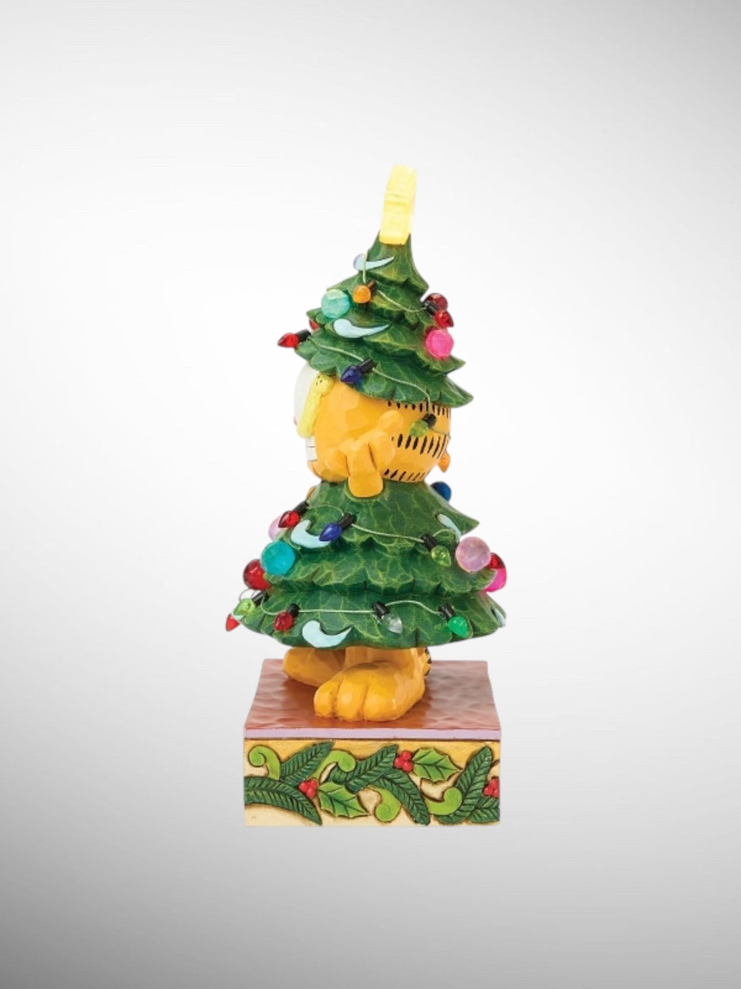Jim Shore Garfield - Dressed Up For the Holidays Christmas Tree Figurine - PREORDER