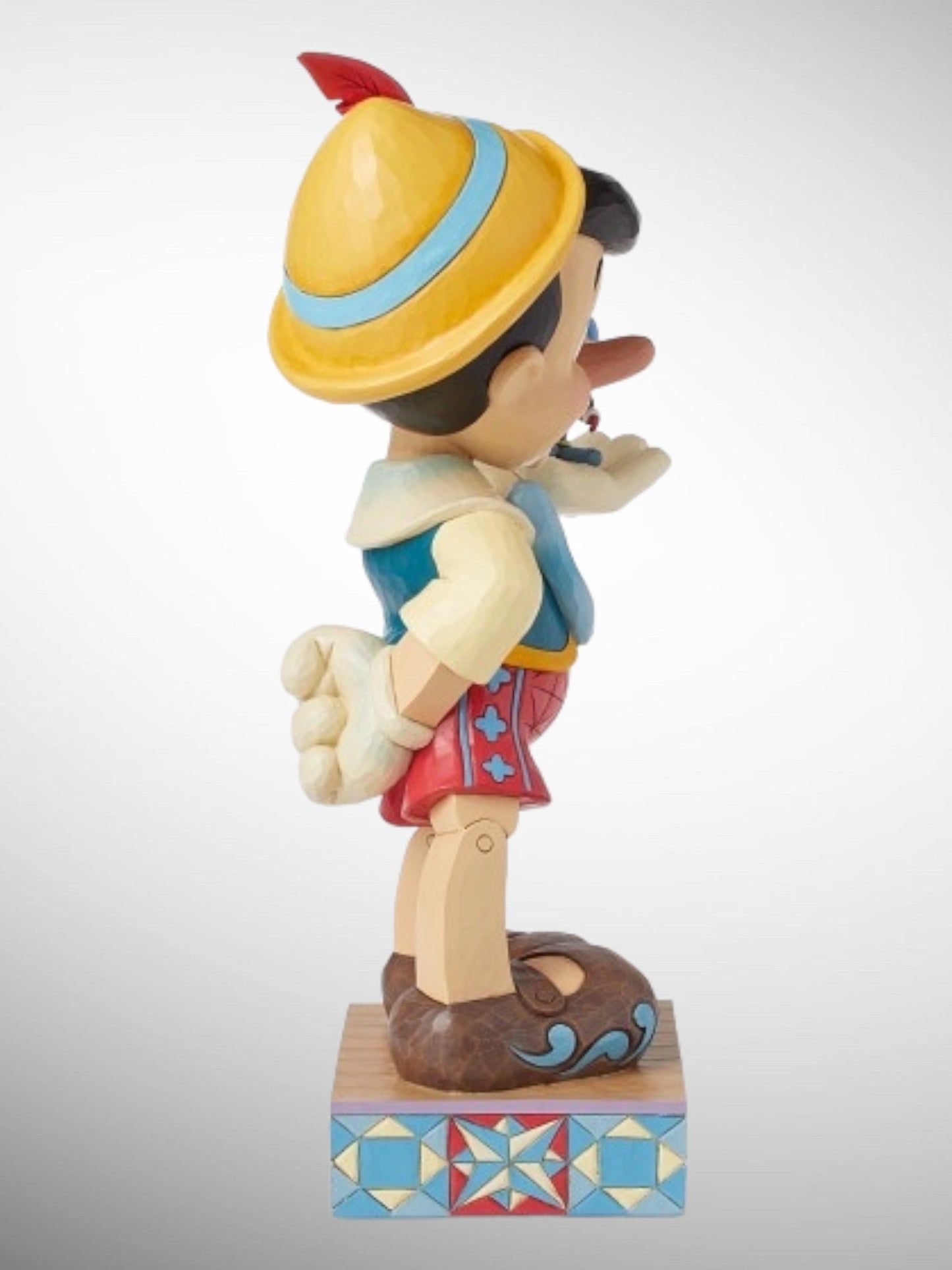 Jim Shore Disney Traditions - When Dreams Come to Life Pinocchio Jiminy Cricket Big Figurine - PREORDER