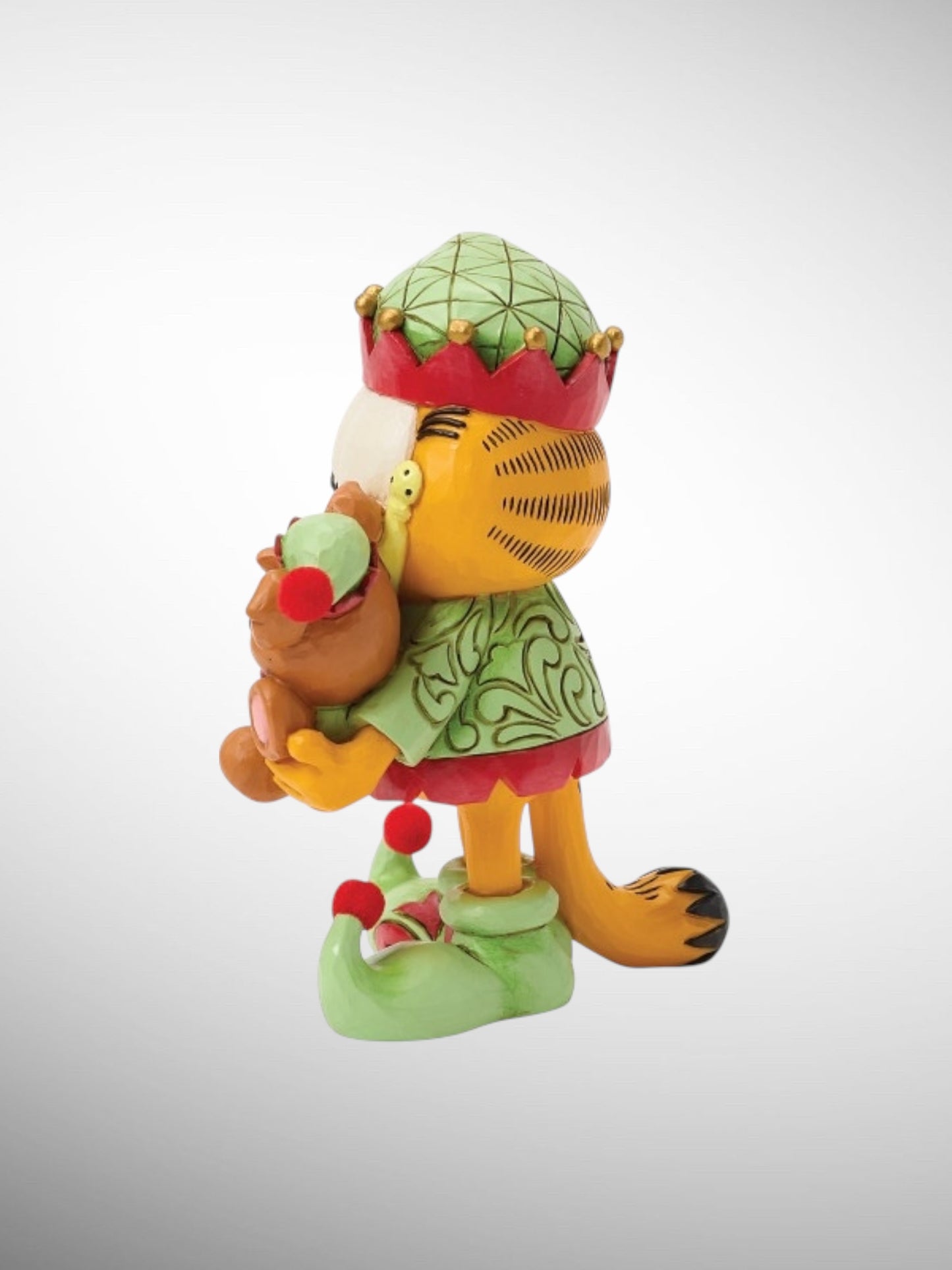 Jim Shore Garfield - An Elf's Best Friend Christmas Pooky Figurine - PREORDER