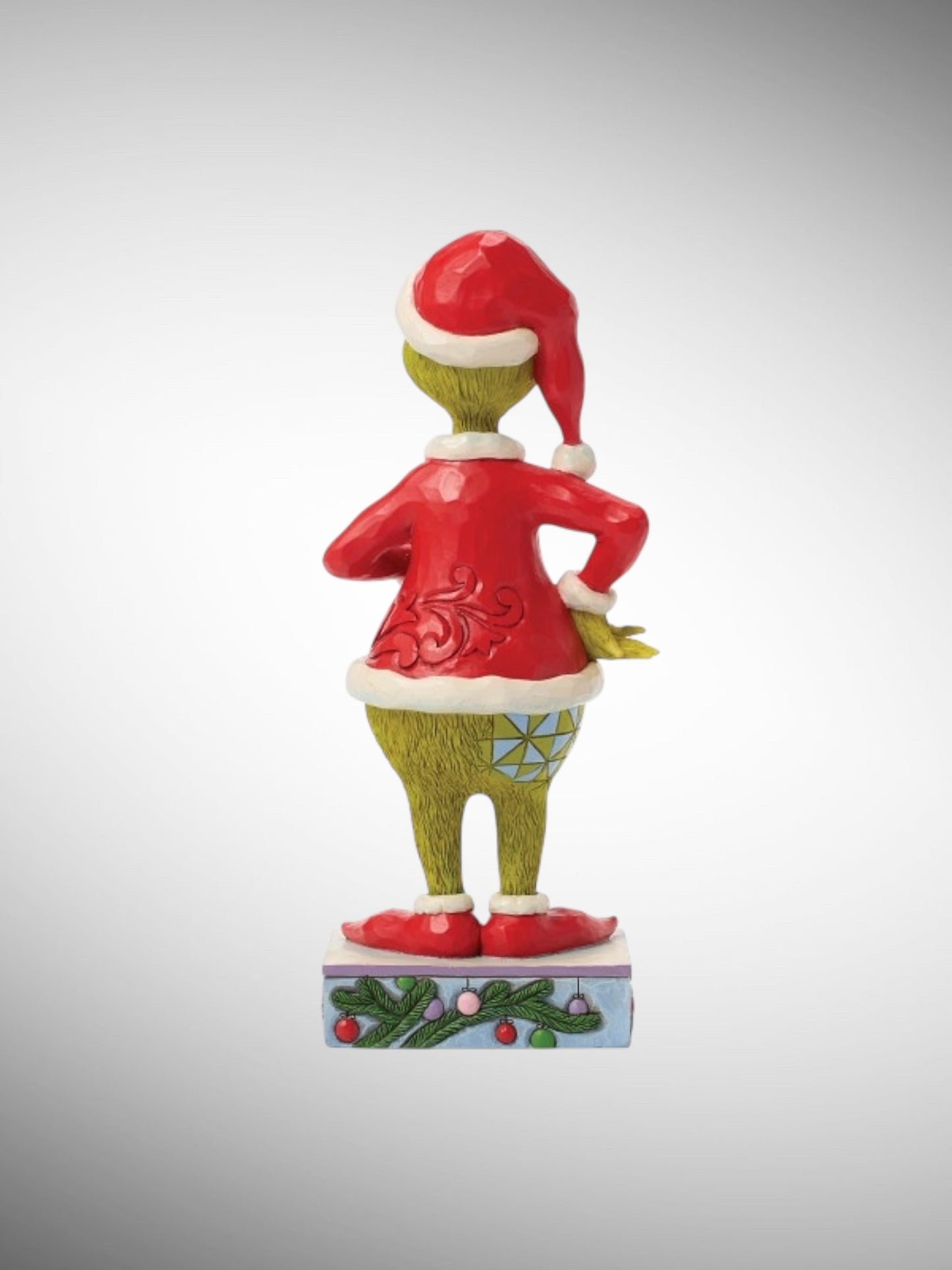 Jim Shore Dr. Seuss The Grinch - Grinch Holding Dome with Max Figurine - PREORDER