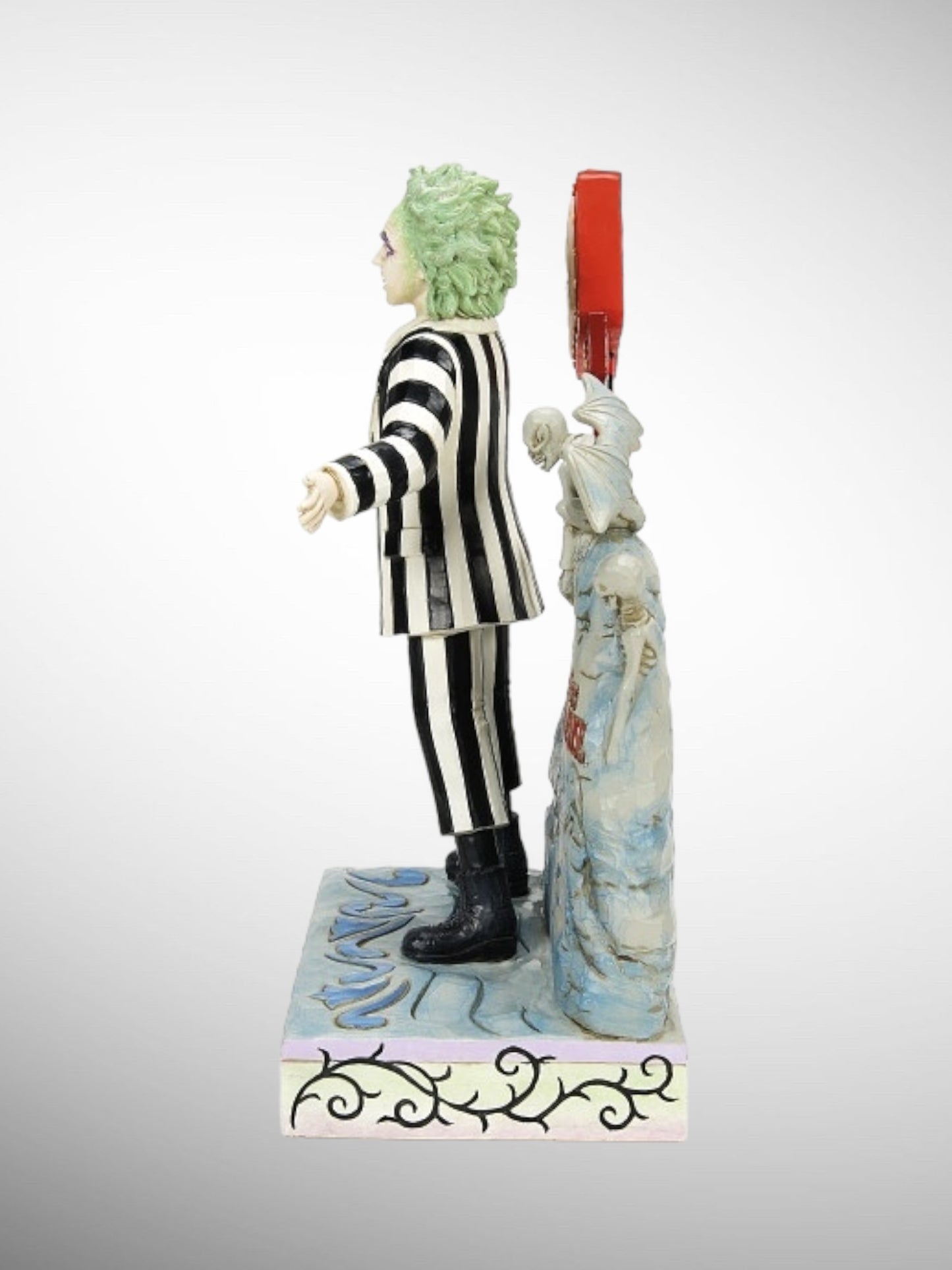 Jim Shore Beetlejuice - Here Lies Betelgeuse LED Sign Figurine - PREORDER