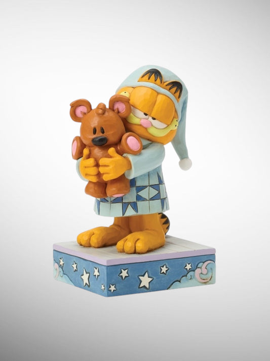 Jim Shore Garfield - Snuggles and Snoozes Pooky Figurine - PREORDER