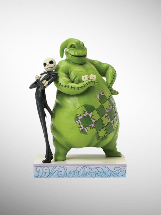 Jim Shore Disney Traditions - One More Roll Oogie Boogie Jack Skellington Nightmare Before Christmas Figurine - PREORDER