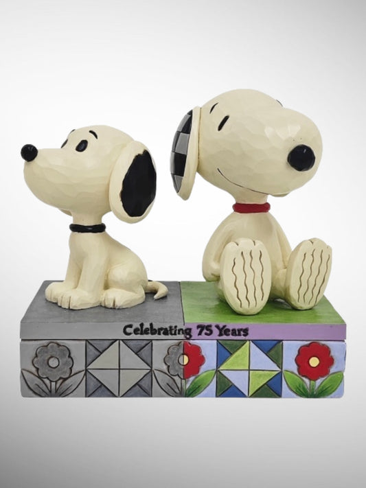 Jim Shore Peanuts - I Remember You Snoopy 1950s Today Figurine - PREORDER