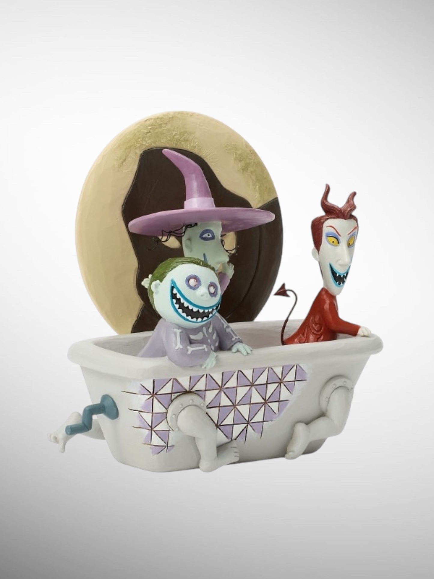 Jim Shore Disney Traditions - Mischief Makers Lock Shock Barrel Nightmare Before Christmas Figurine - PREORDER