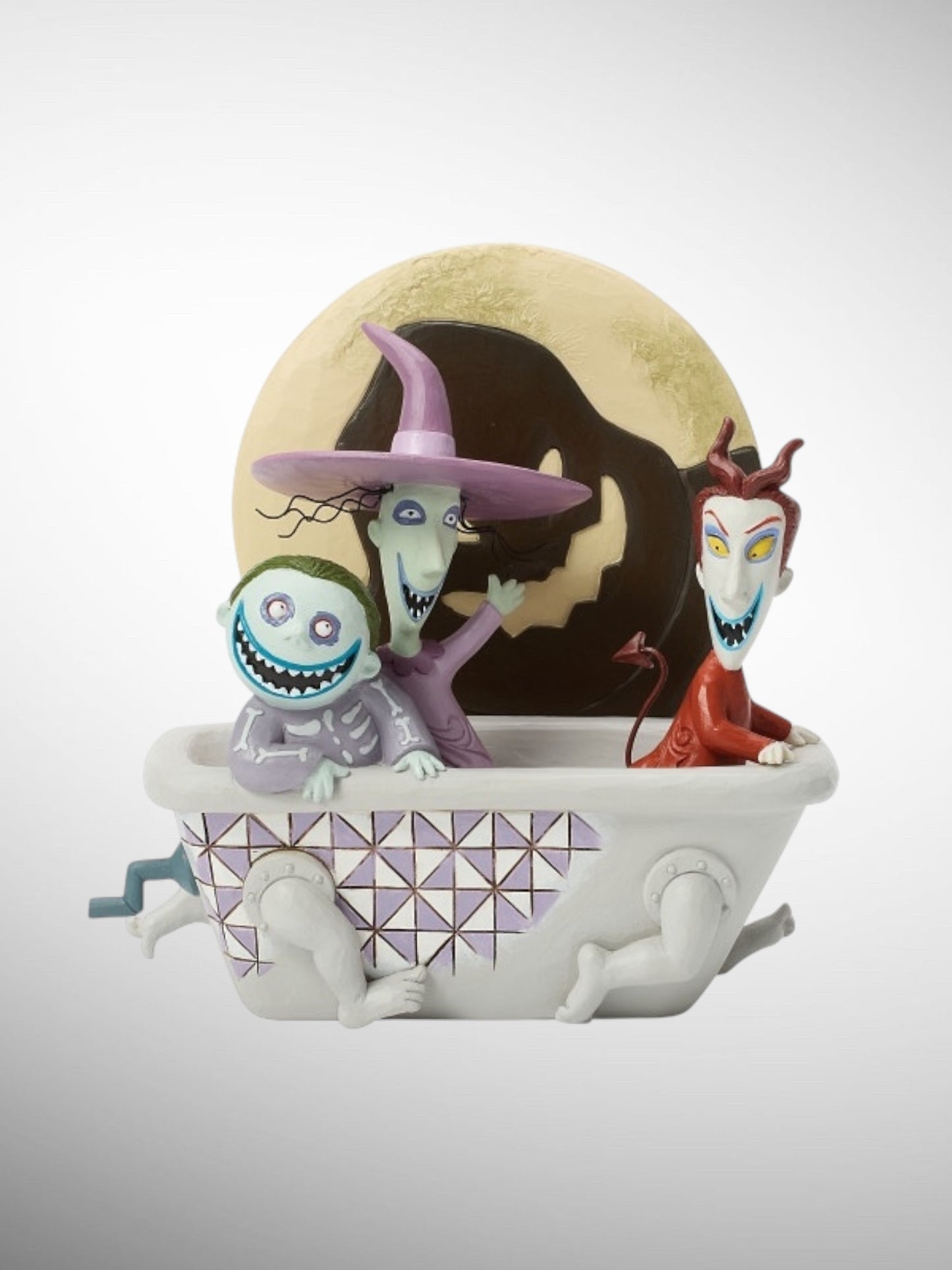 Jim Shore Disney Traditions - Mischief Makers Lock Shock Barrel Nightmare Before Christmas Figurine - PREORDER