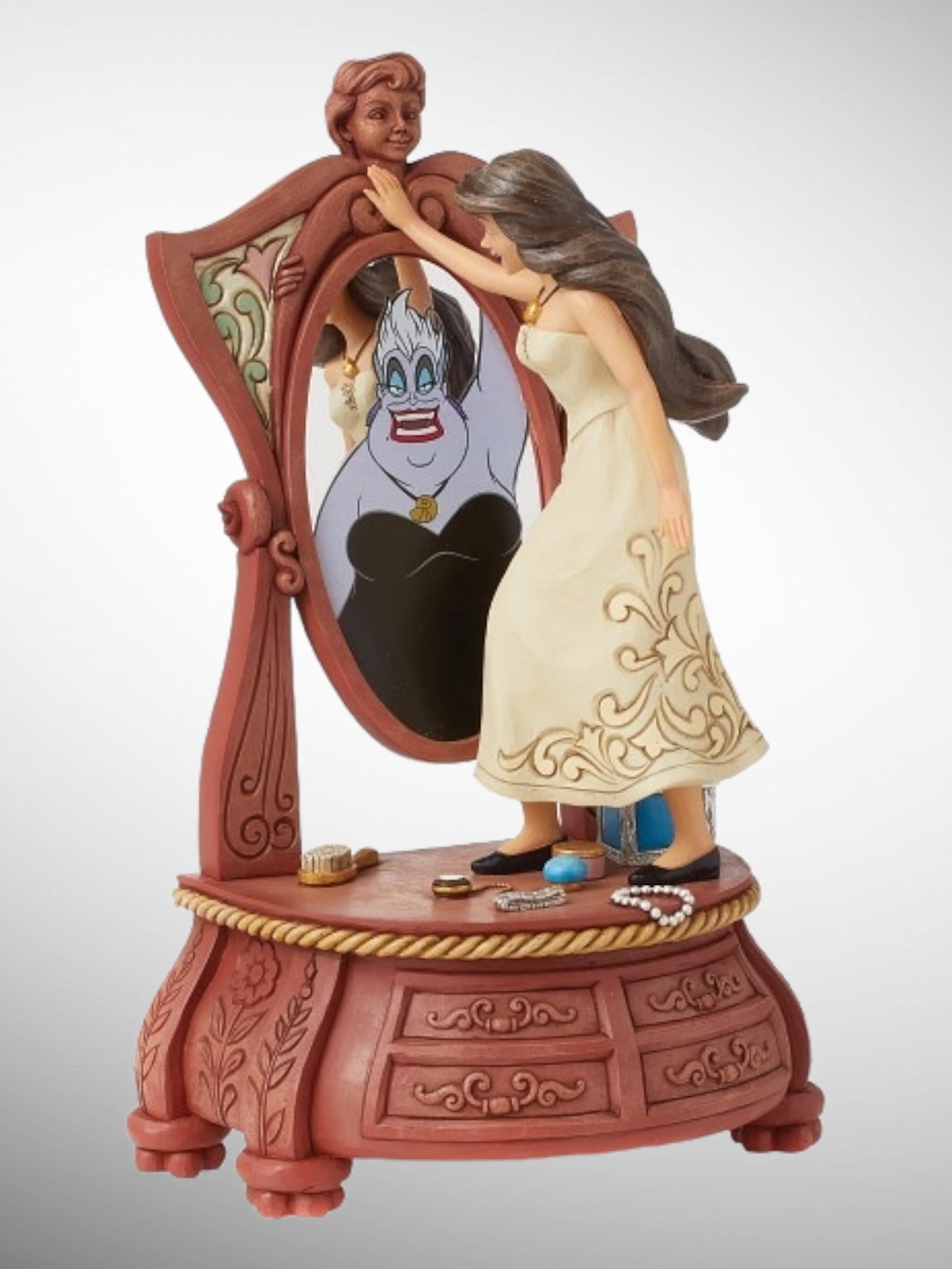 Jim Shore Disney Traditions - Sinister Reflections Vanessa Ursula Figurine