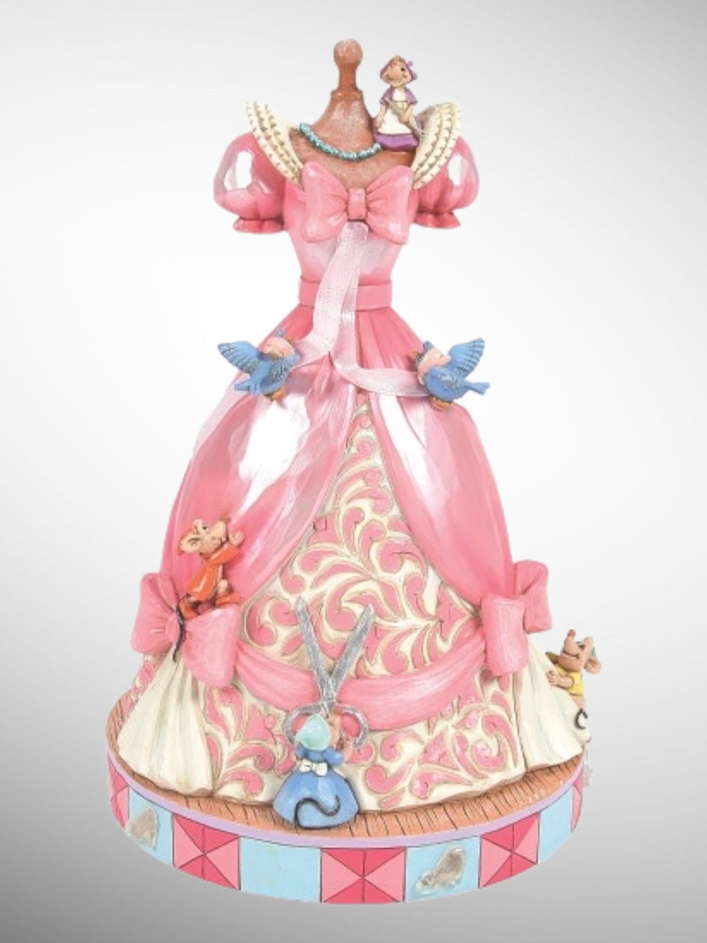 Jim Shore Disney Traditions - A Dress for Cinderelly Cinderella Musical Figurine - PREORDER