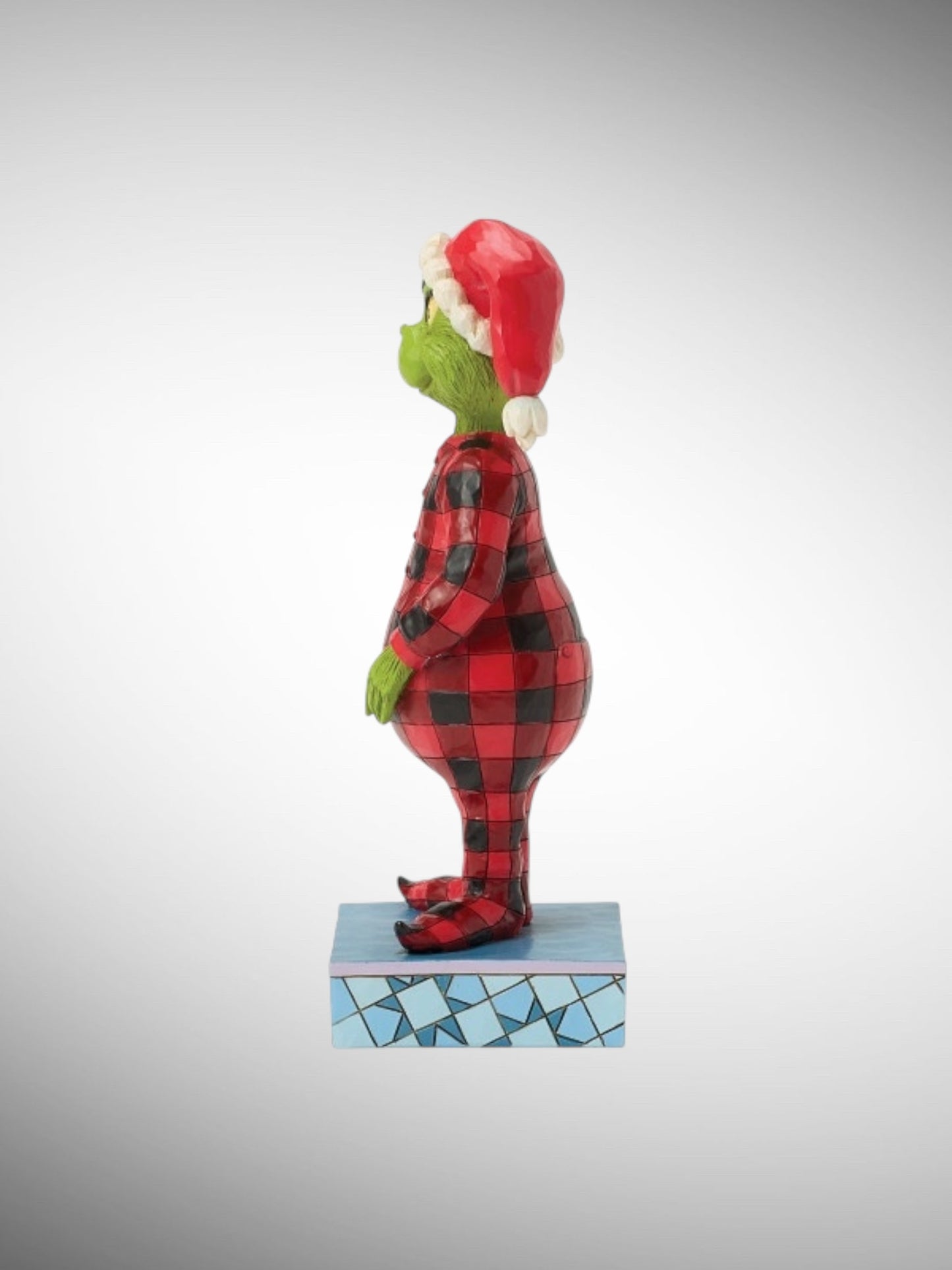 Jim Shore Dr. Seuss The Grinch - Grinch Wearing Pajamas Figurine - PREORDER
