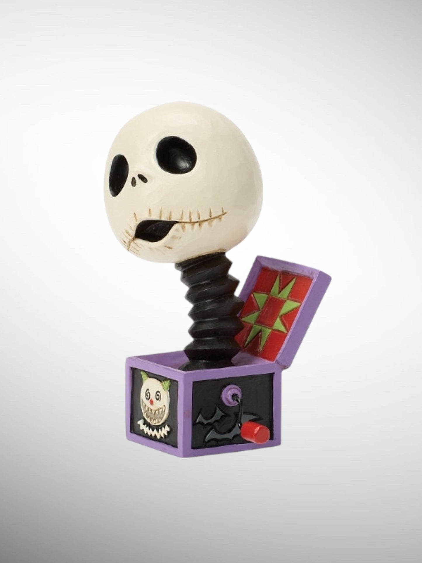 Jim Shore Disney Traditions - Jack in the Box Mini Nightmare Before Christmas Figurine - PREORDER