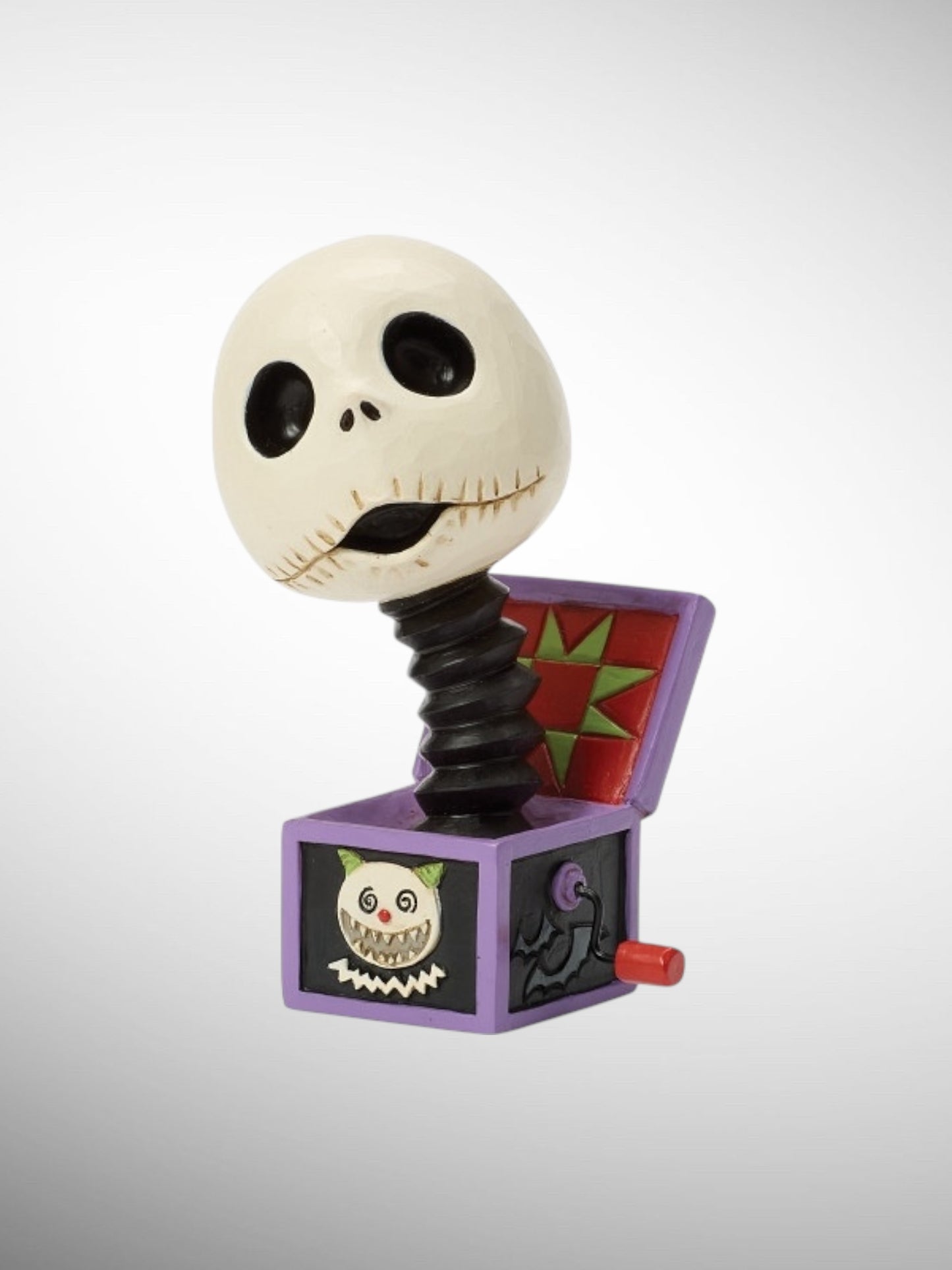 Jim Shore Disney Traditions - Jack in the Box Mini Nightmare Before Christmas Figurine - PREORDER