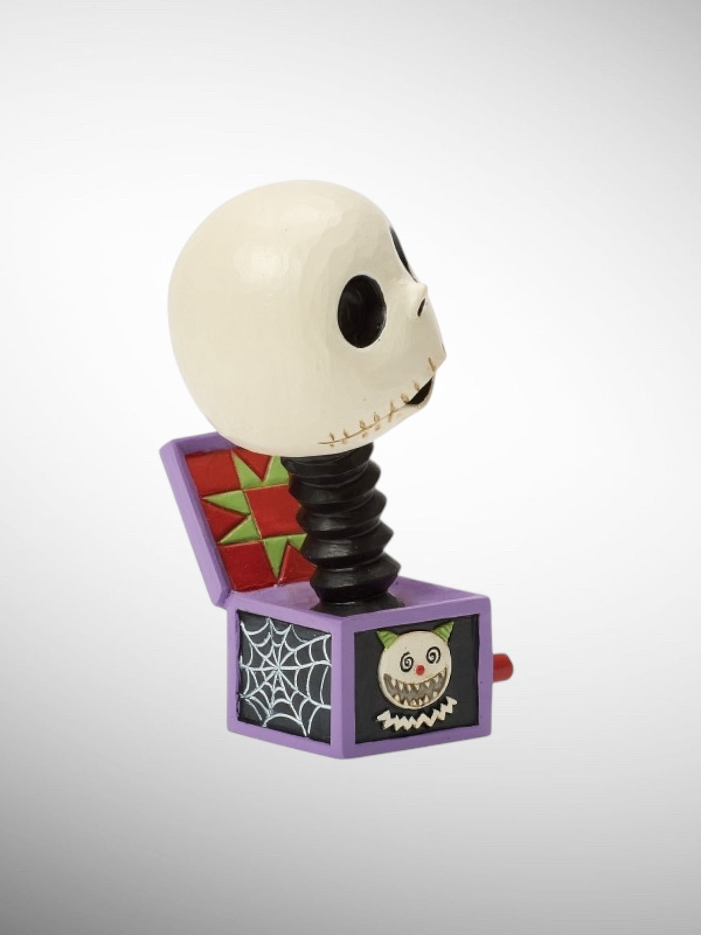 Jim Shore Disney Traditions - Jack in the Box Mini Nightmare Before Christmas Figurine - PREORDER