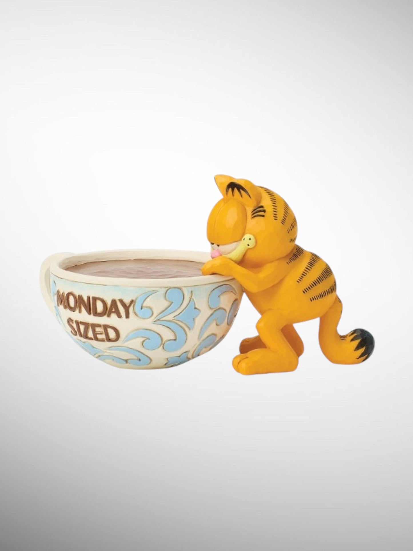 Jim Shore Garfield - But First, Coffee Figurine - PREORDER