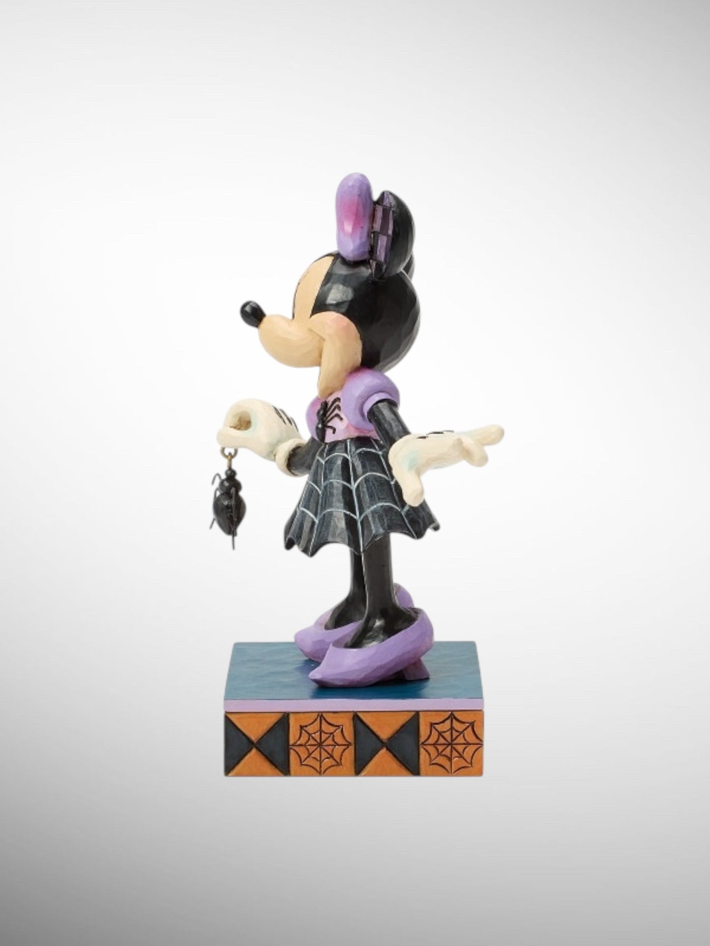 Jim Shore Disney Traditions - Web-tastic Halloween Minnie Mouse Figurine - PREORDER