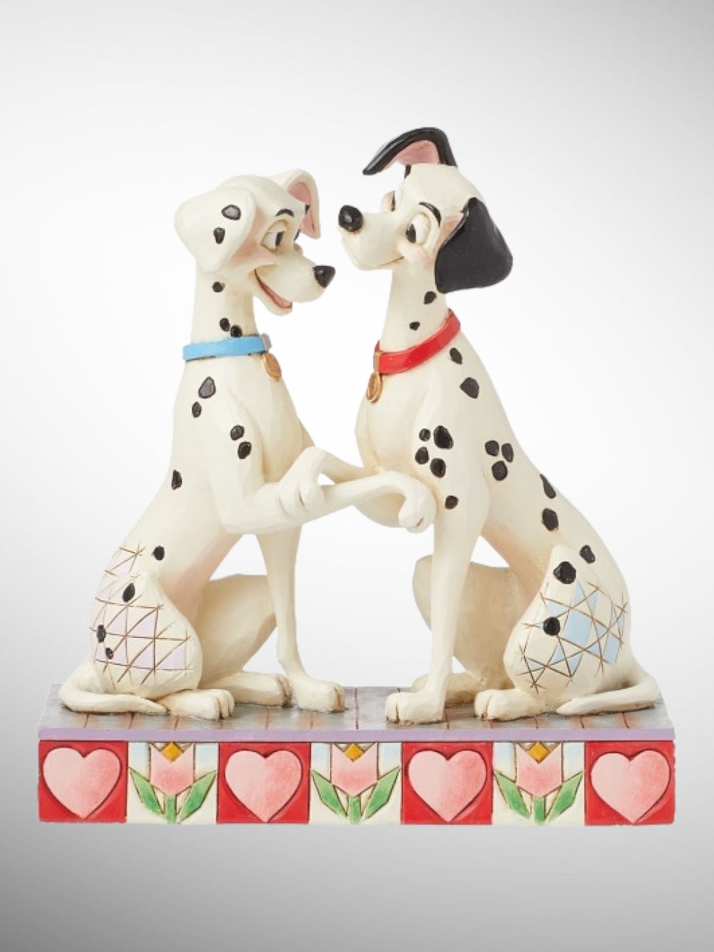 Jim Shore Disney Traditions - 101 Ways to Love You Pongo Perdita Dalmatians Figurine - PREORDER