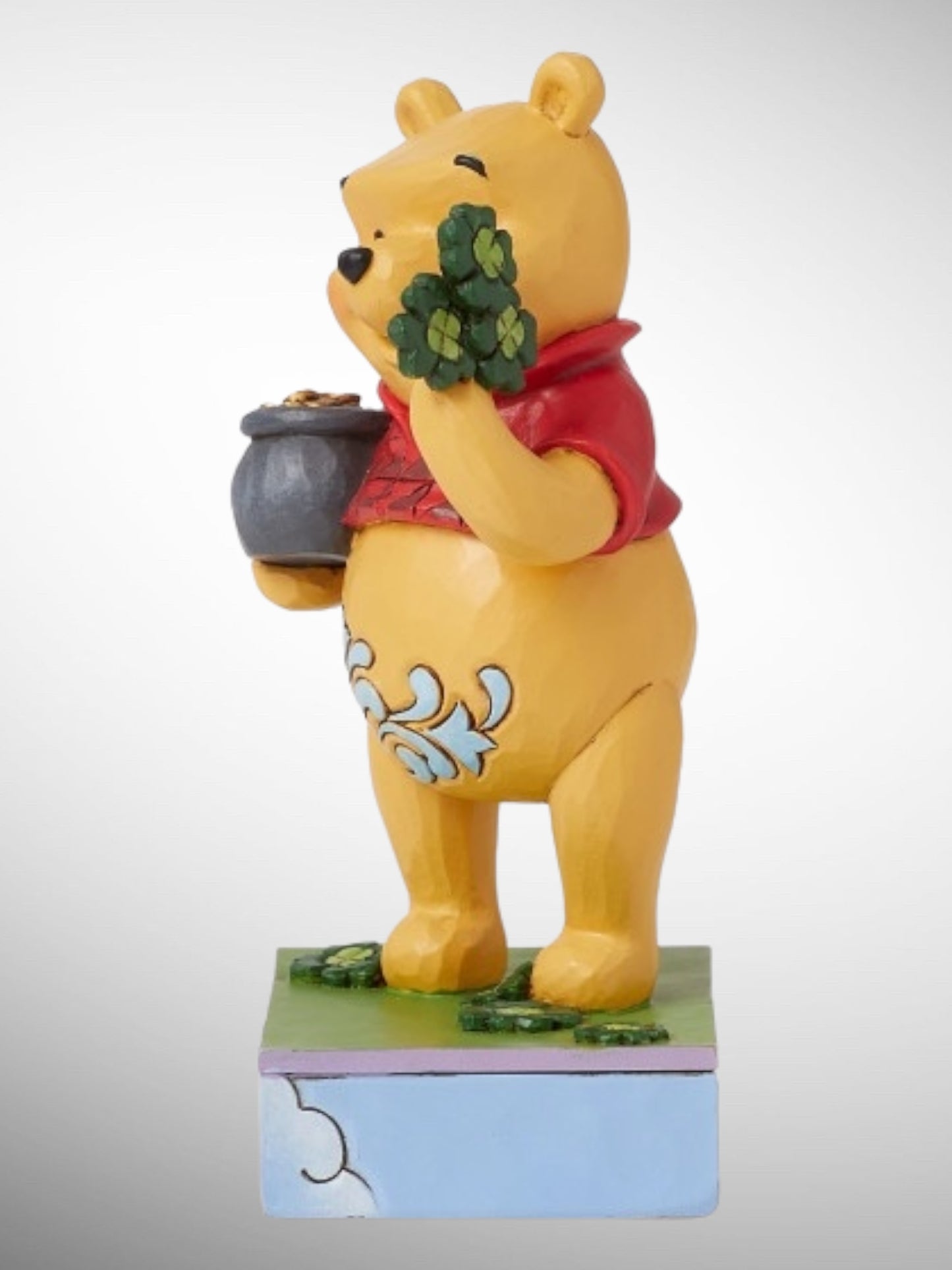 Jim Shore Disney Traditions - Lucky Ol' Bear Winnie the Pooh Figurine