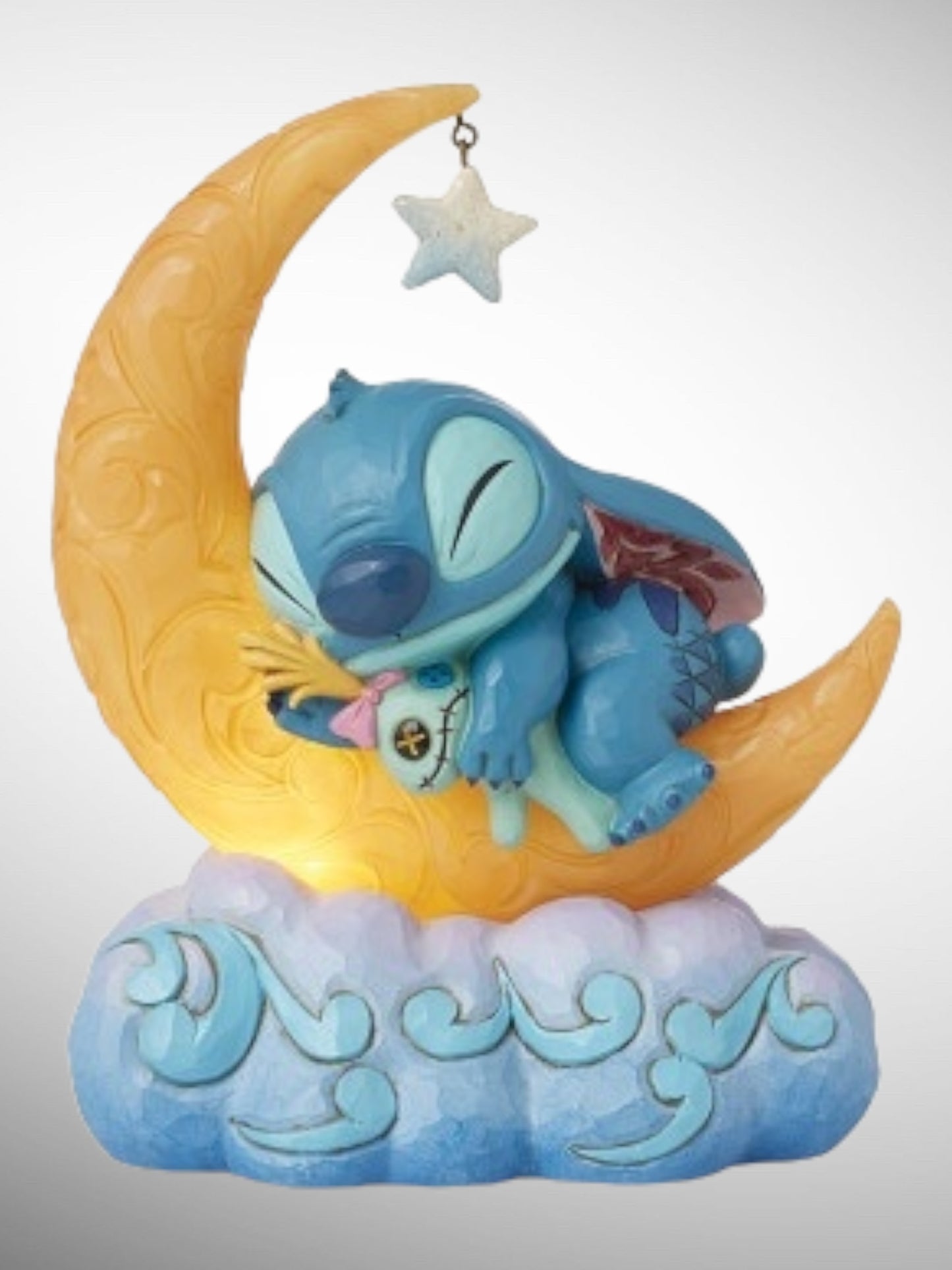 Jim Shore Disney Traditions - Sweet Dreams Stitch Light Up Figurine - PREORDER