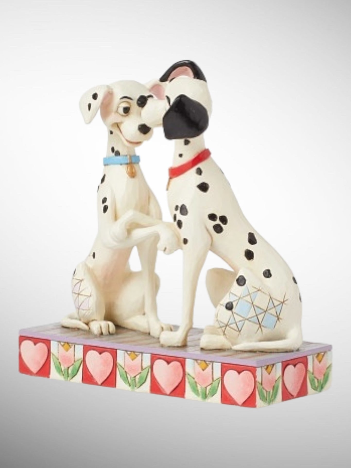 Jim Shore Disney Traditions - 101 Ways to Love You Pongo Perdita Dalmatians Figurine - PREORDER