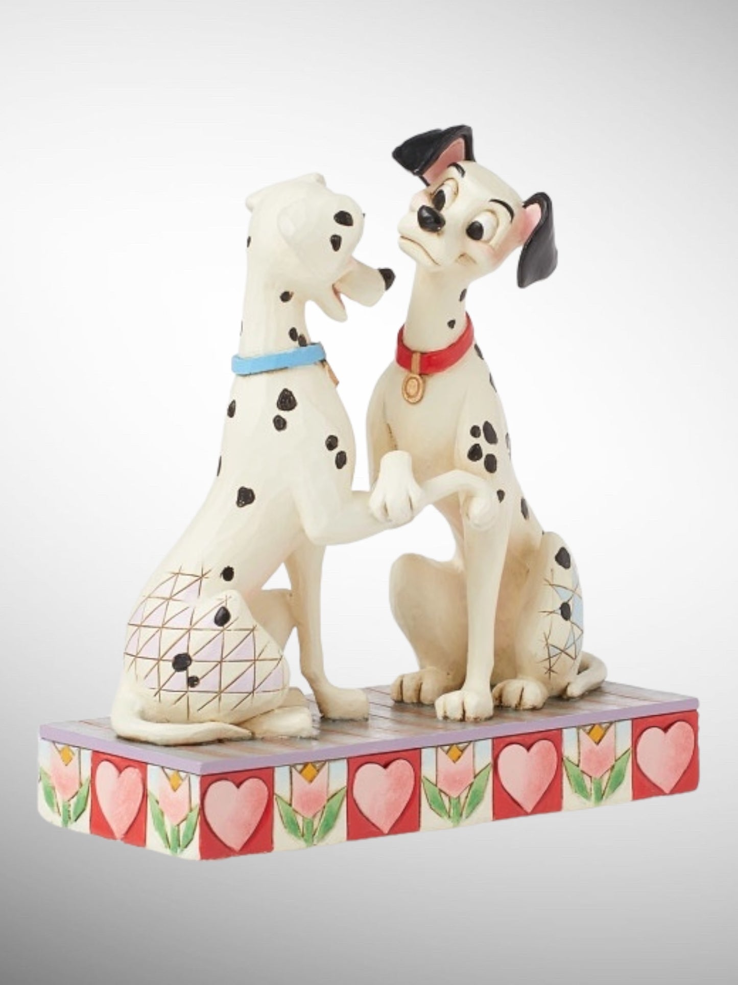 Jim Shore Disney Traditions - 101 Ways to Love You Pongo Perdita Dalmatians Figurine - PREORDER