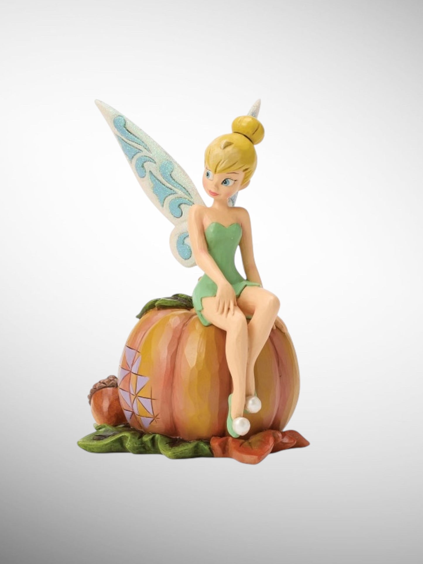 Jim Shore Disney Traditions - Pumpkin Patch Pixie Tinker Bell Halloween Figurine - PREORDER
